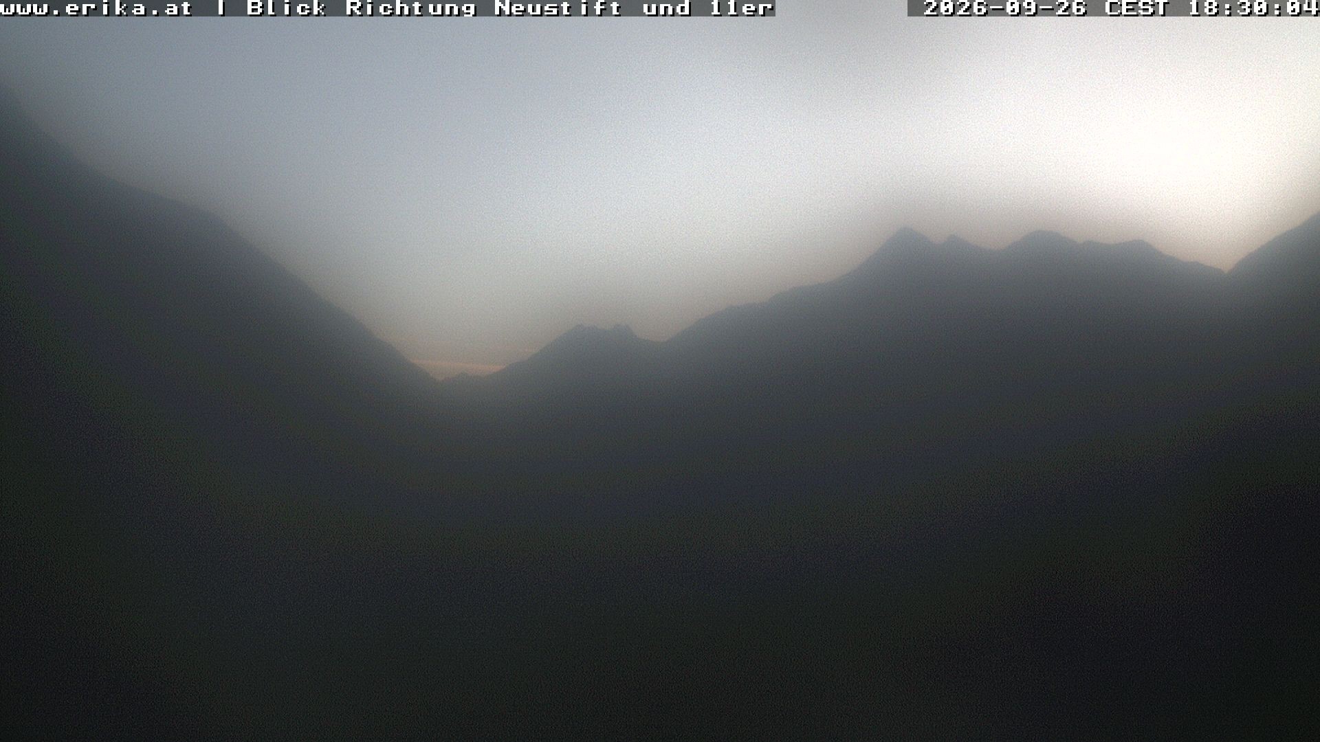 Archiv Foto Webcam Neustift: Blick vom Hotel Erika