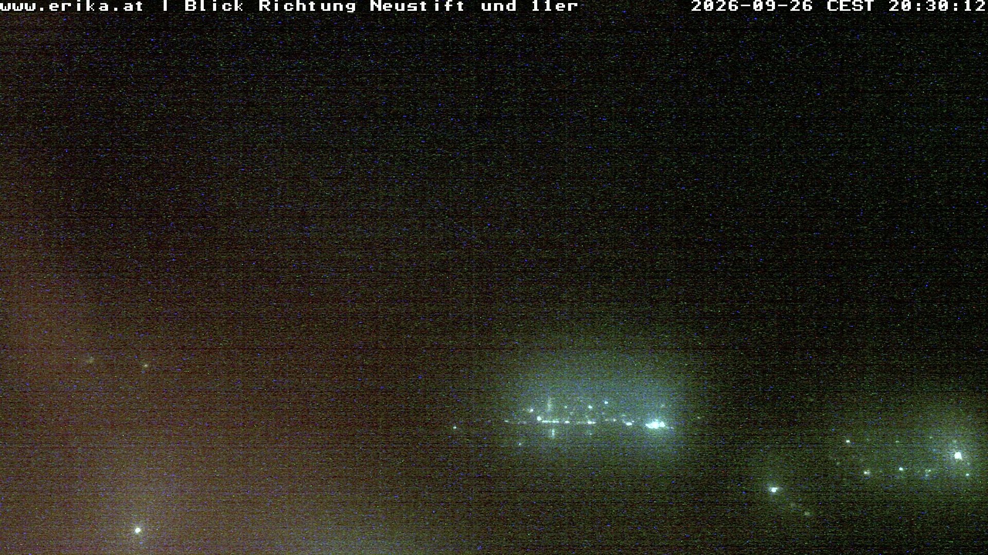 Archiv Foto Webcam Neustift: Blick vom Hotel Erika