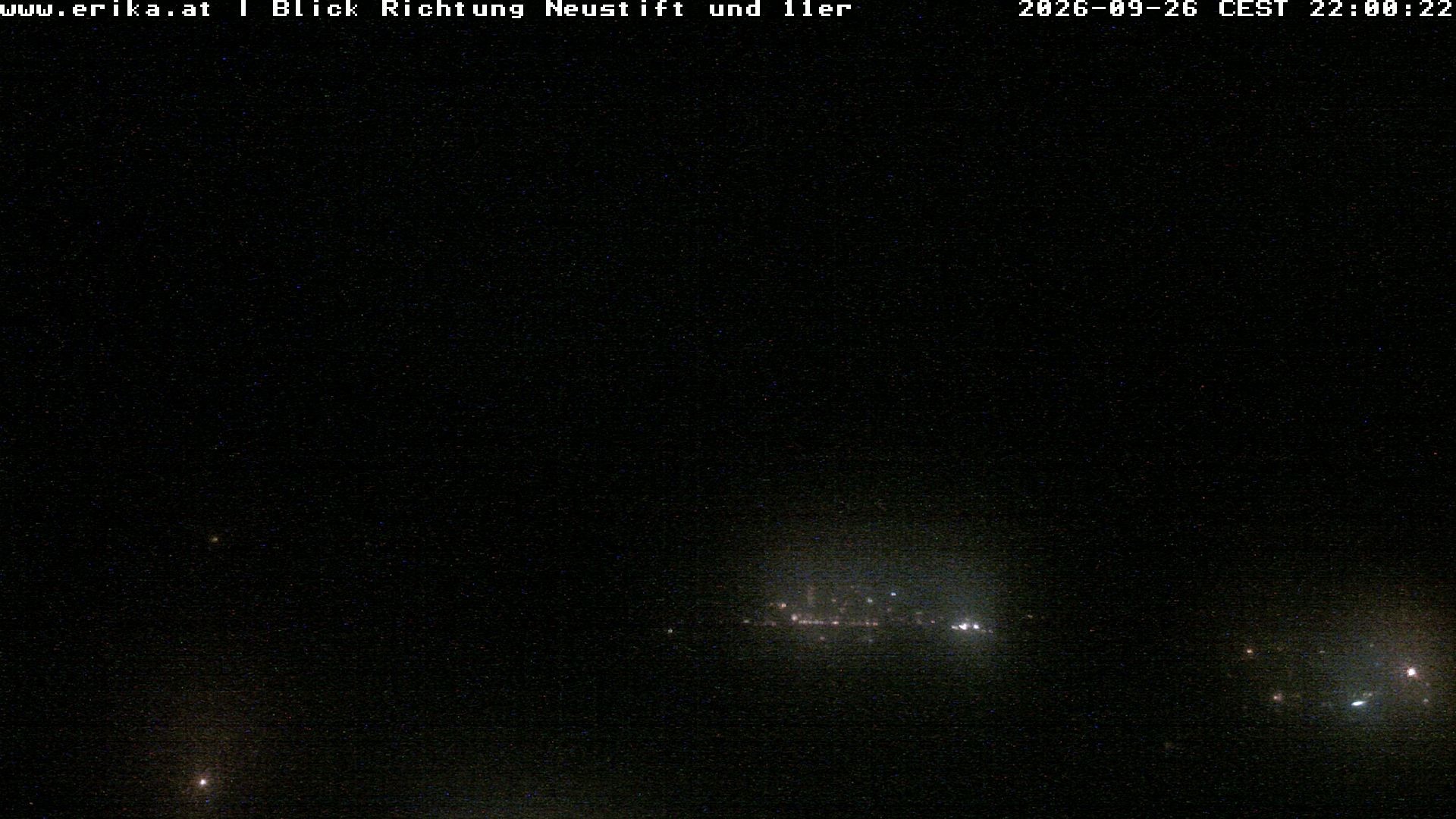 Archiv Foto Webcam Neustift: Blick vom Hotel Erika