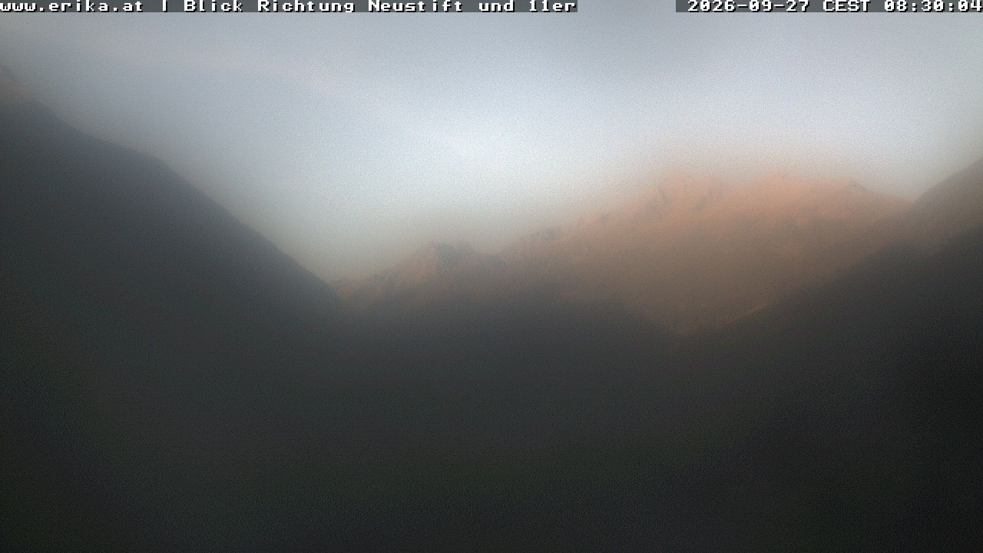 Archiv Foto Webcam Neustift: Blick vom Hotel Erika