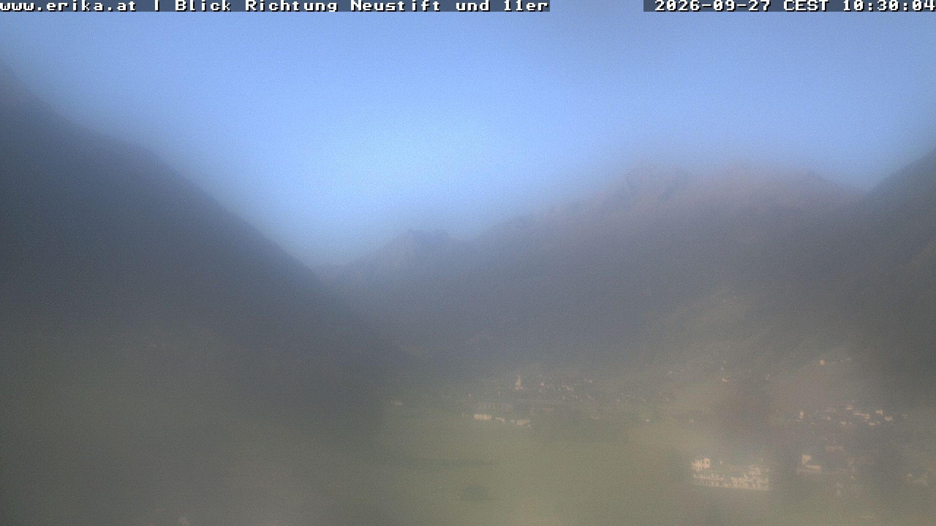 Archiv Foto Webcam Neustift: Blick vom Hotel Erika