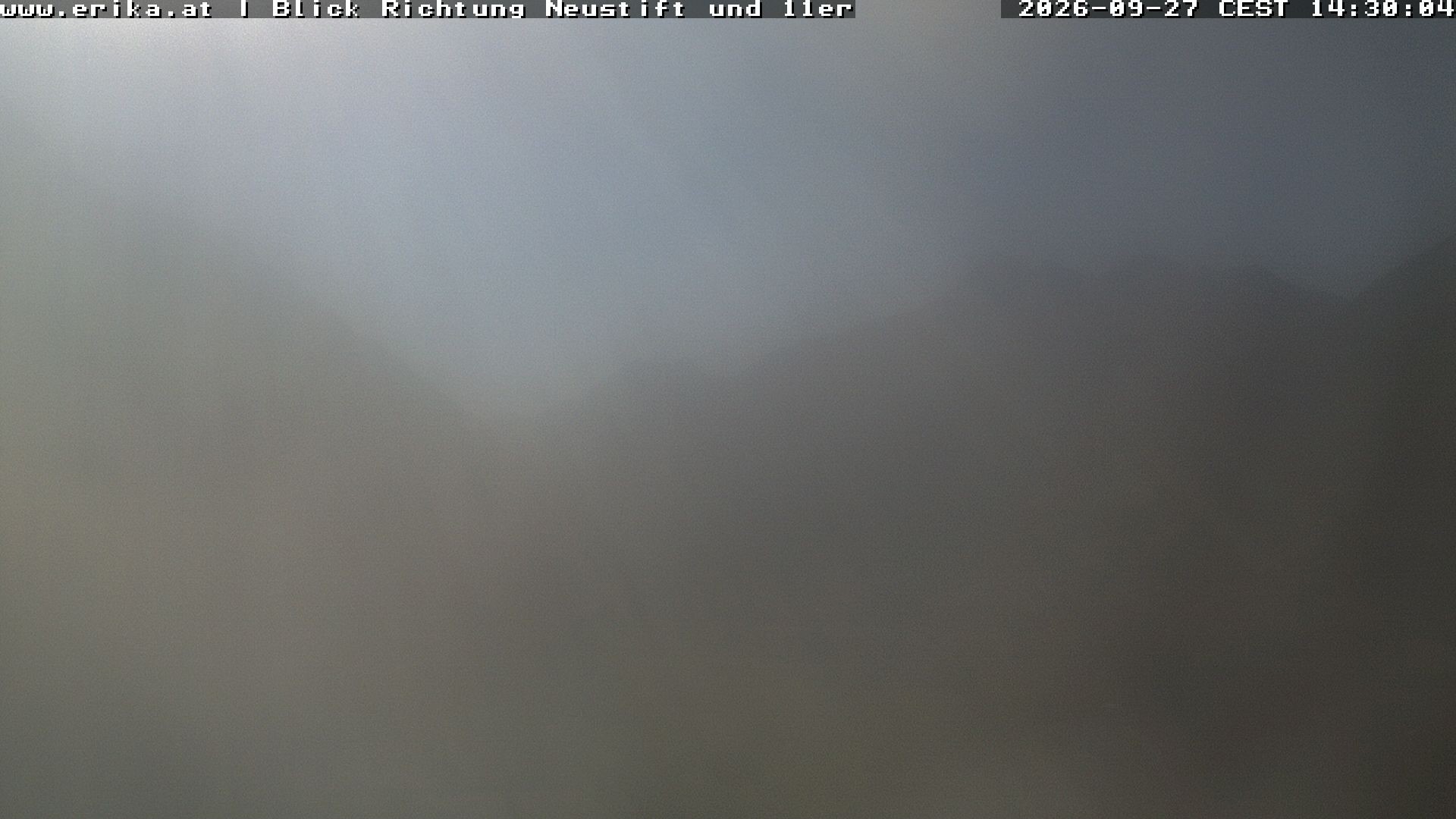Archiv Foto Webcam Neustift: Blick vom Hotel Erika
