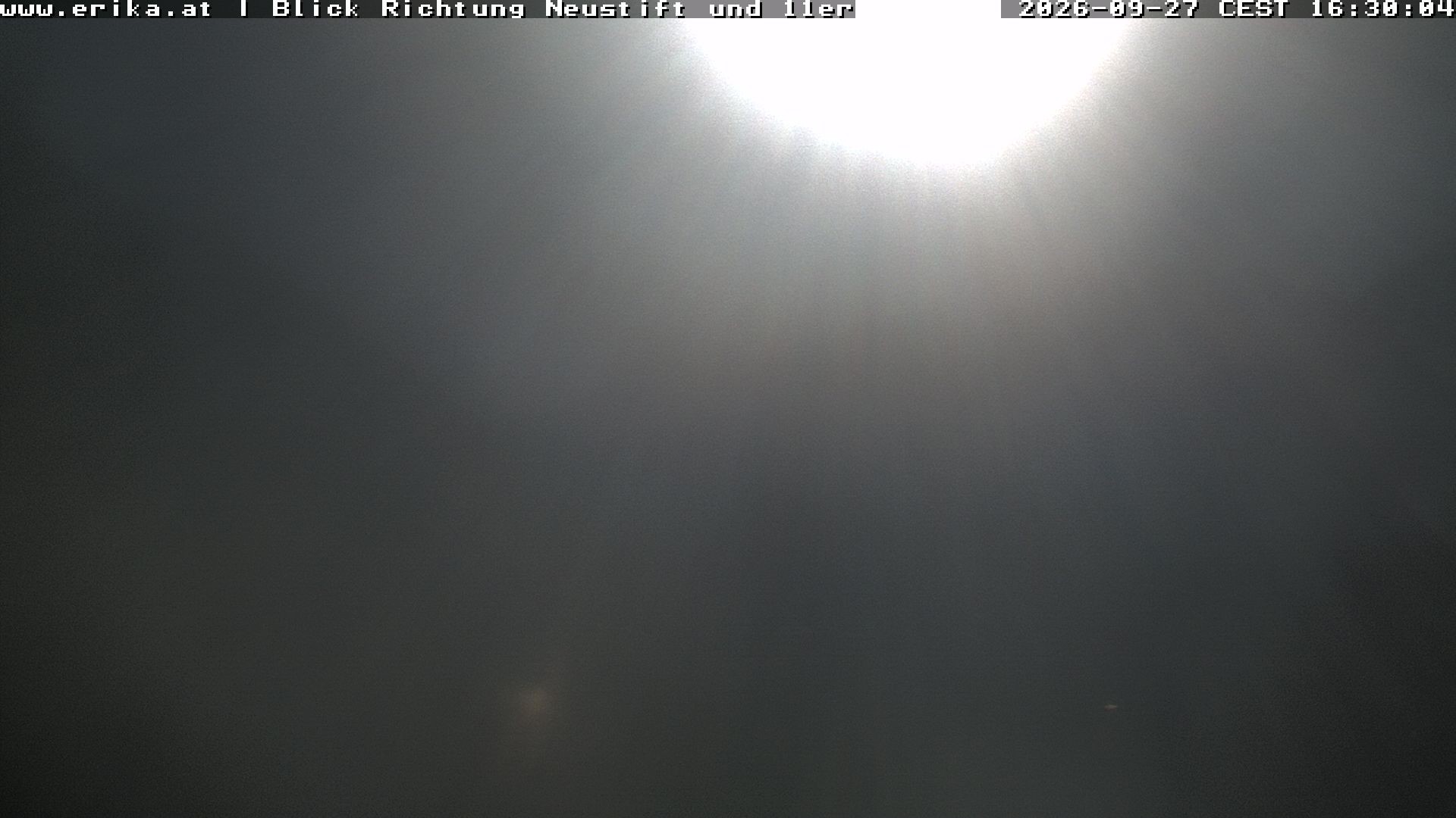 Archiv Foto Webcam Neustift: Blick vom Hotel Erika