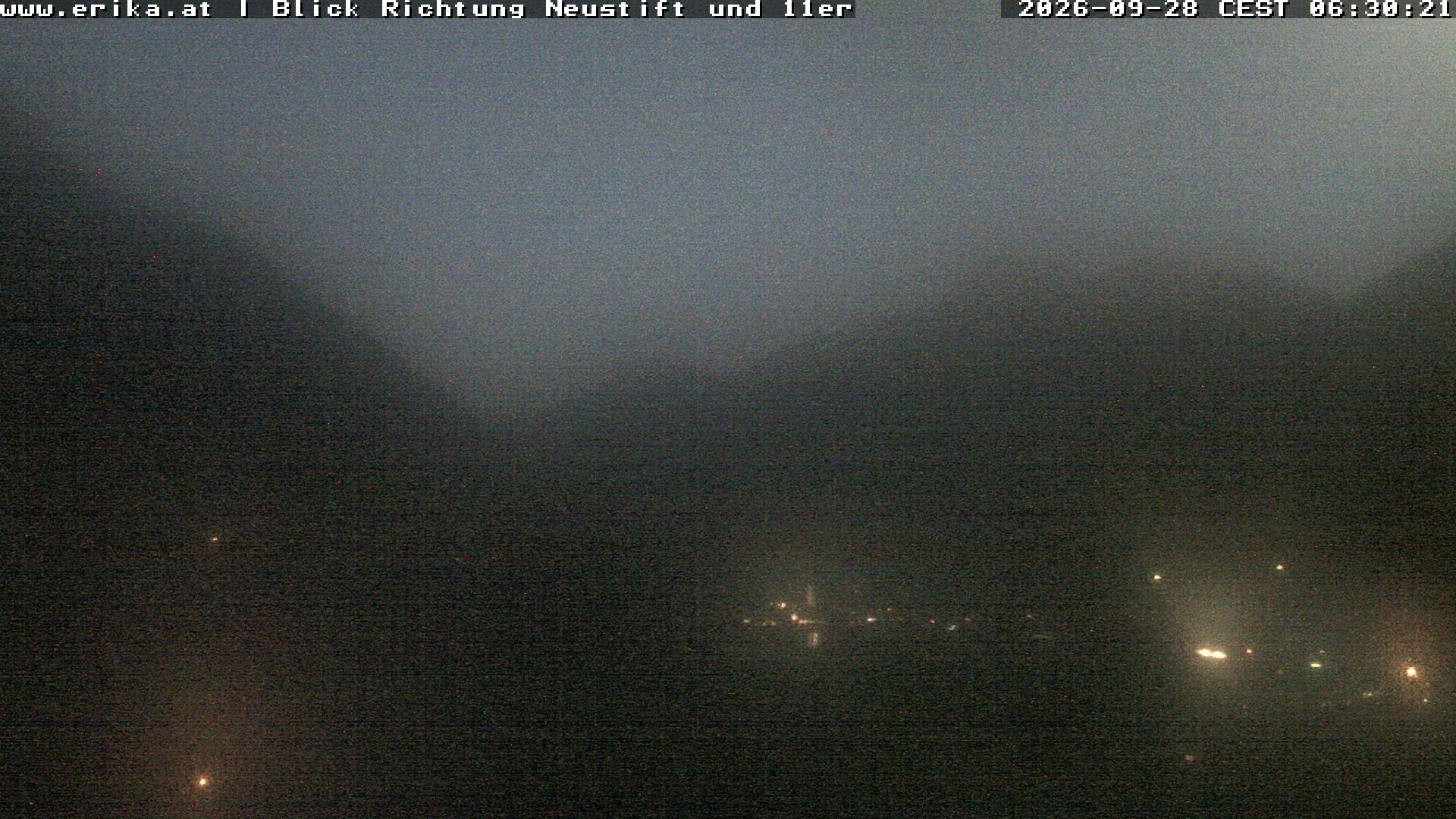 Archiv Foto Webcam Neustift: Blick vom Hotel Erika