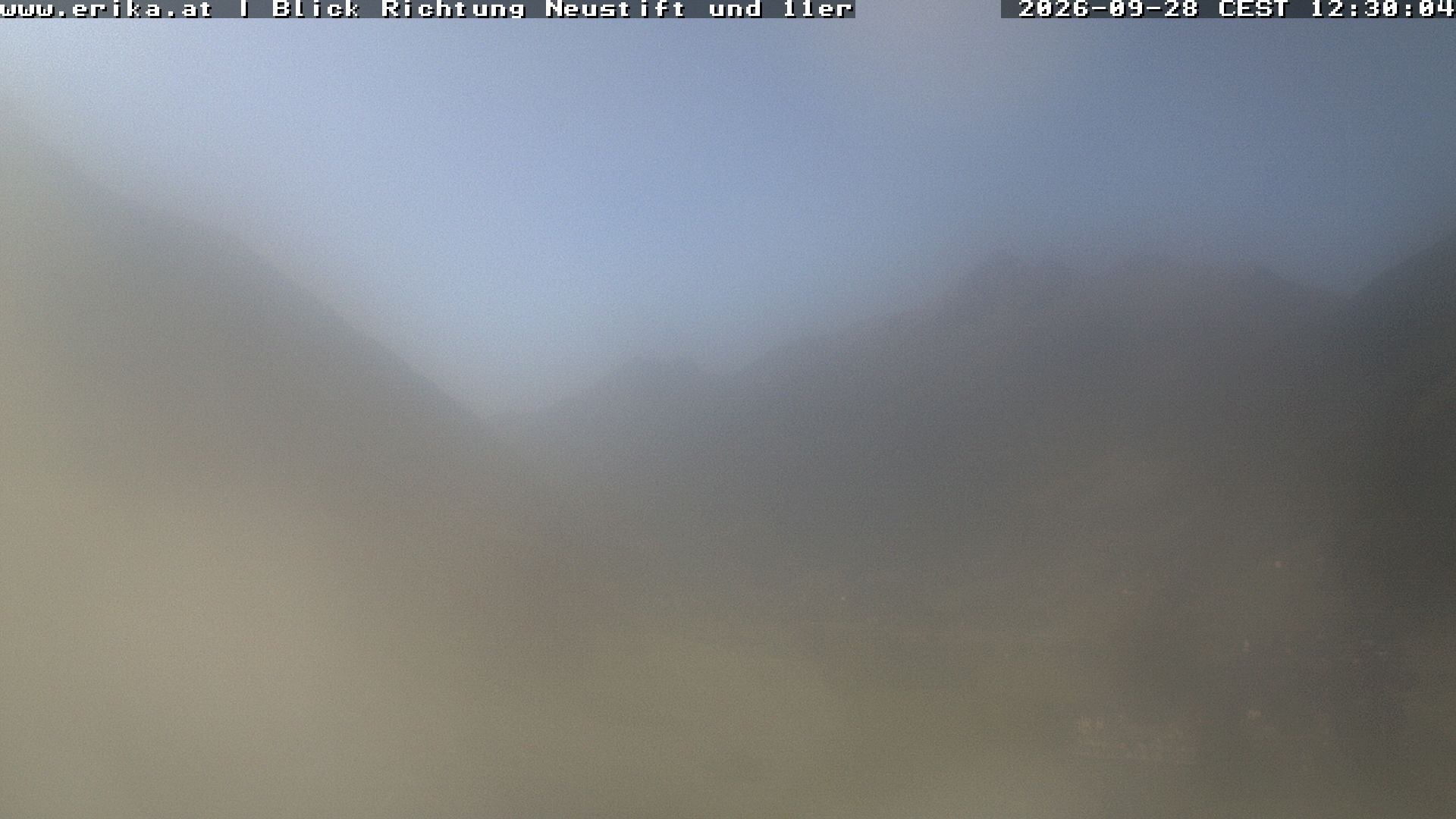 Archiv Foto Webcam Neustift: Blick vom Hotel Erika