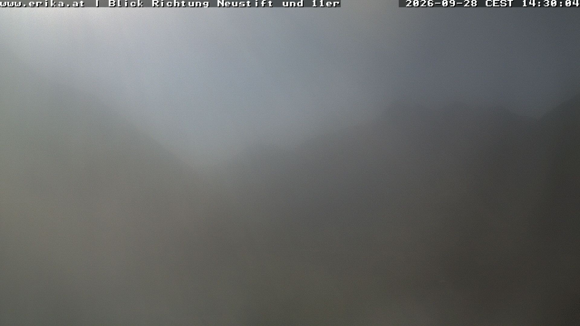 Archiv Foto Webcam Neustift: Blick vom Hotel Erika