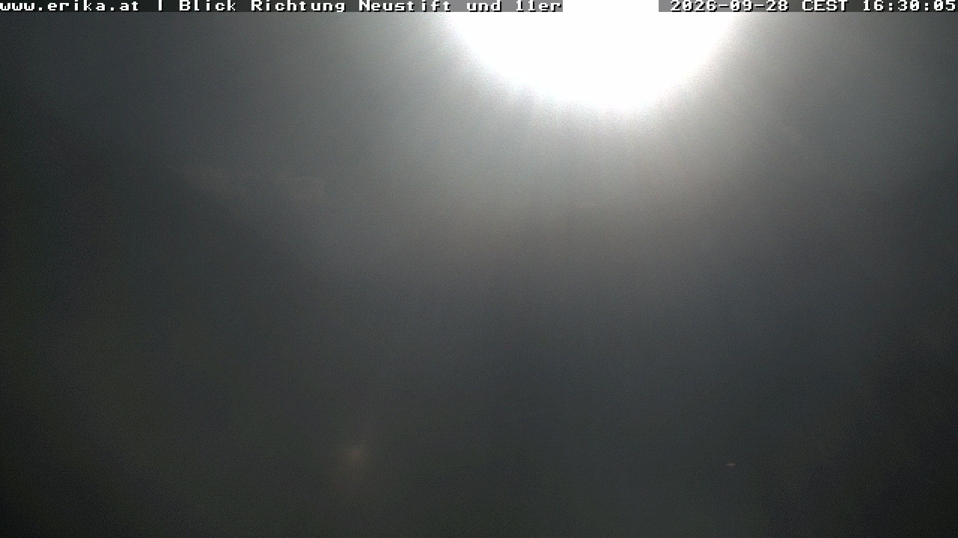 Archiv Foto Webcam Neustift: Blick vom Hotel Erika