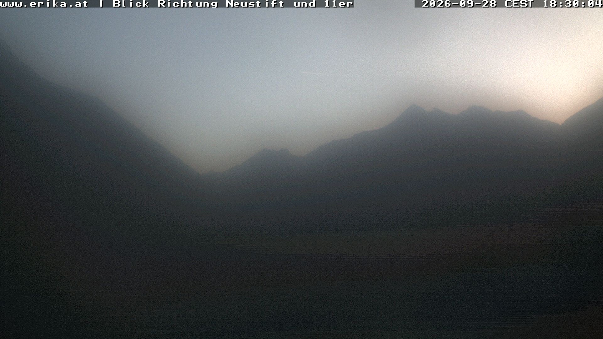 Archiv Foto Webcam Neustift: Blick vom Hotel Erika