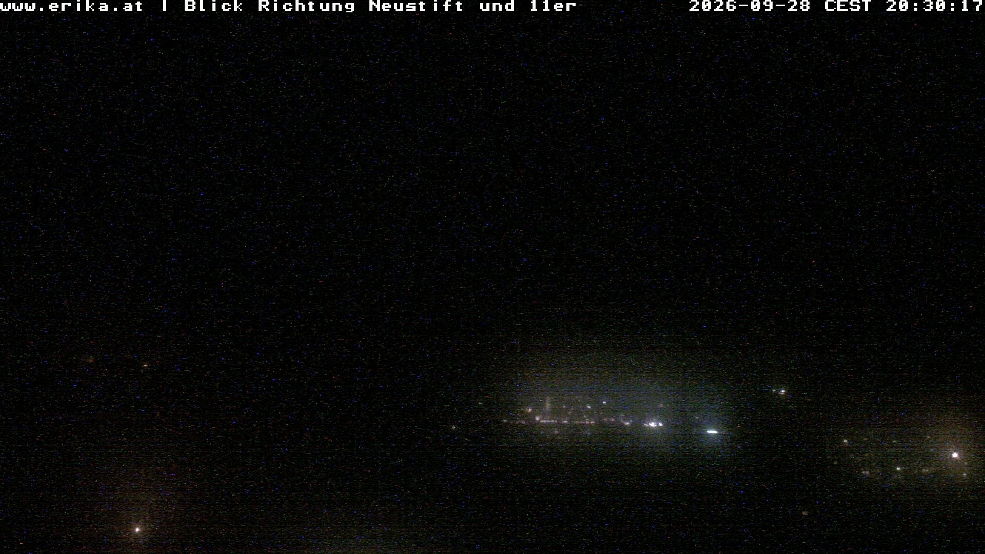 Archiv Foto Webcam Neustift: Blick vom Hotel Erika