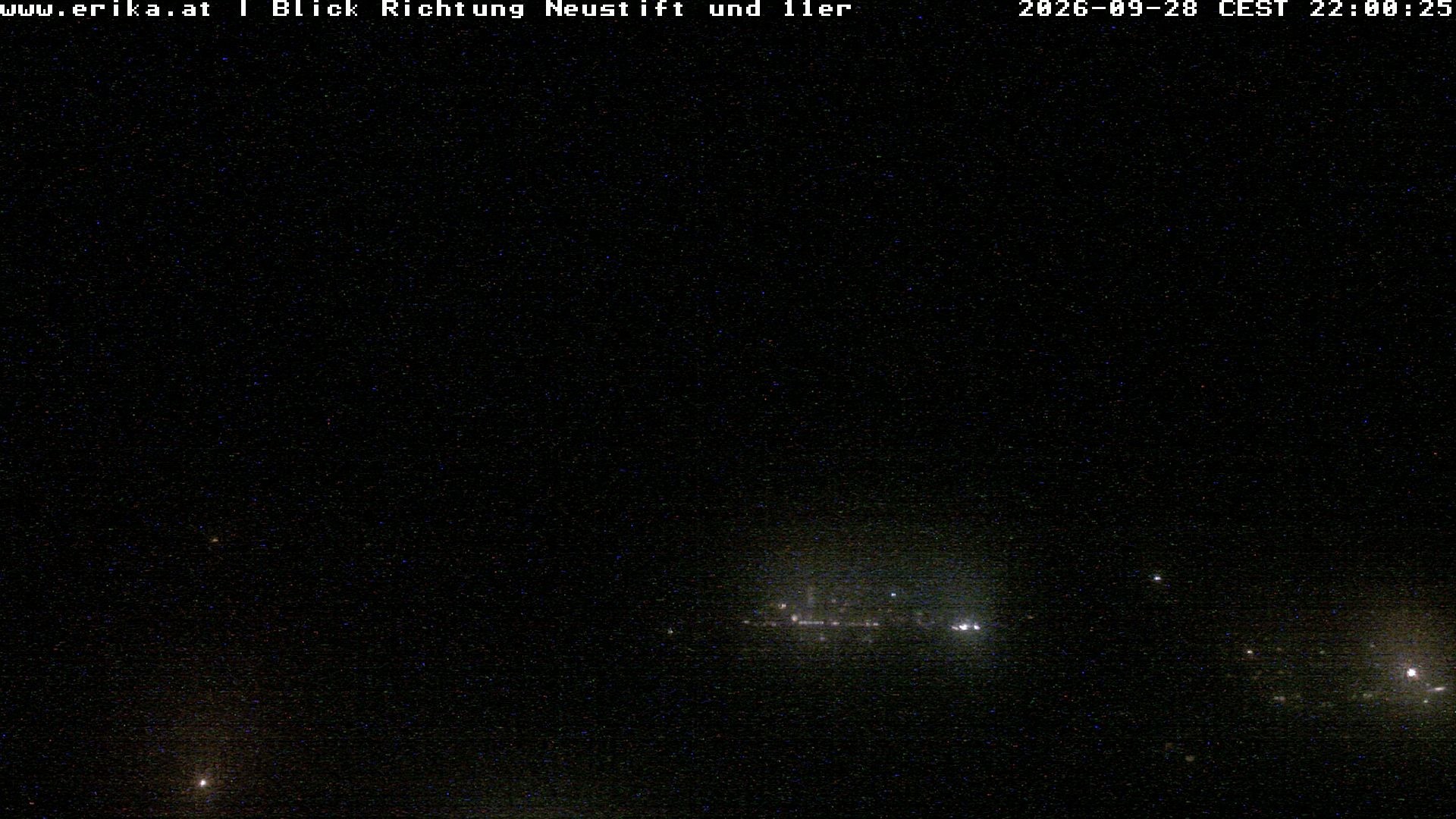 Archiv Foto Webcam Neustift: Blick vom Hotel Erika