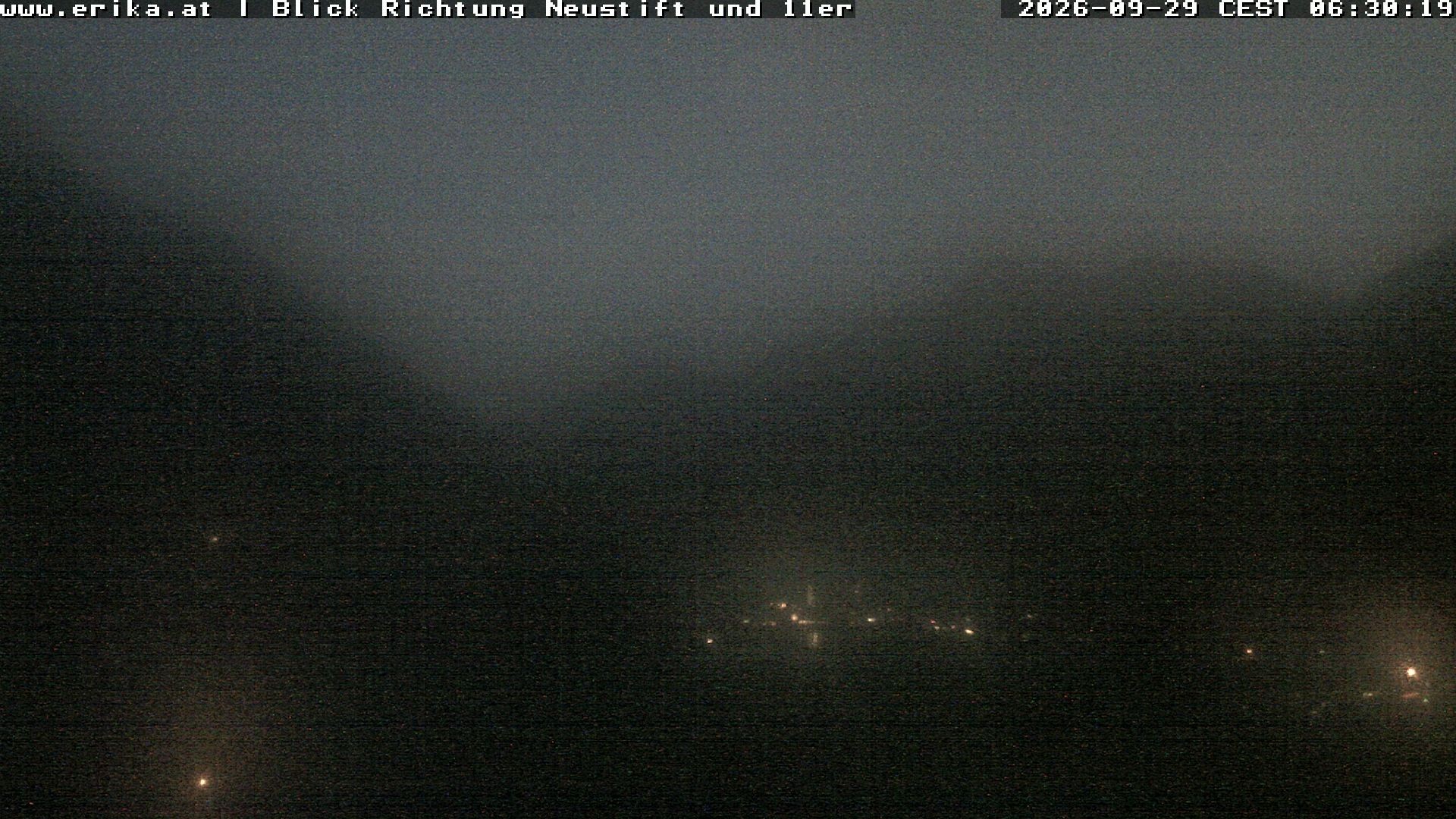 Archiv Foto Webcam Neustift: Blick vom Hotel Erika