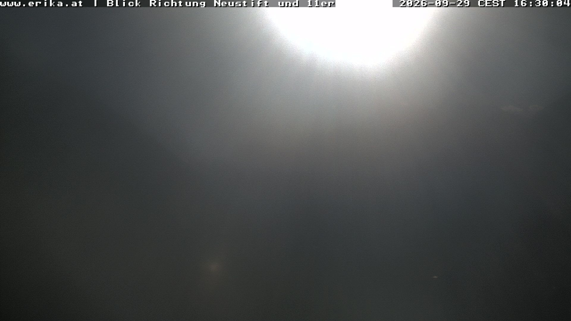 Archiv Foto Webcam Neustift: Blick vom Hotel Erika