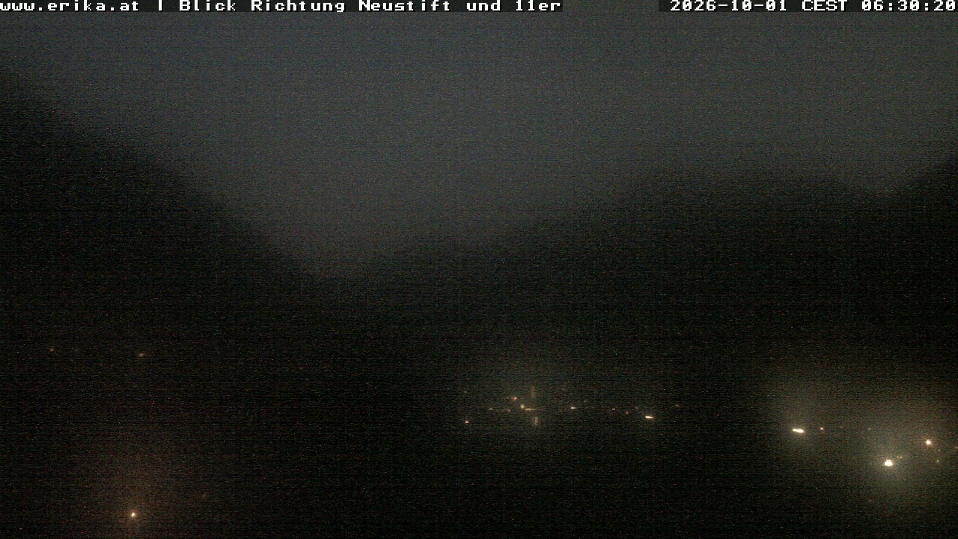 Archiv Foto Webcam Neustift: Blick vom Hotel Erika