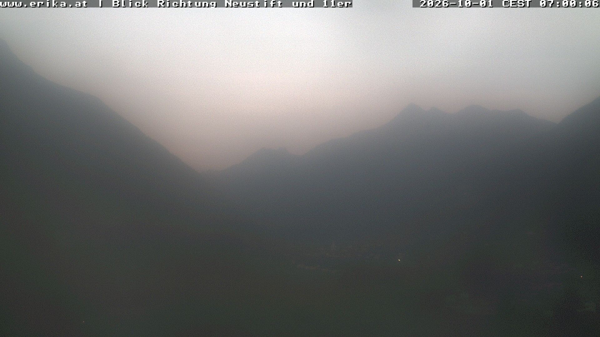 Archiv Foto Webcam Neustift: Blick vom Hotel Erika