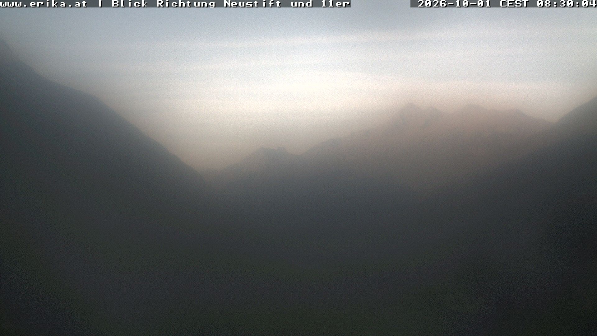 Archiv Foto Webcam Neustift: Blick vom Hotel Erika