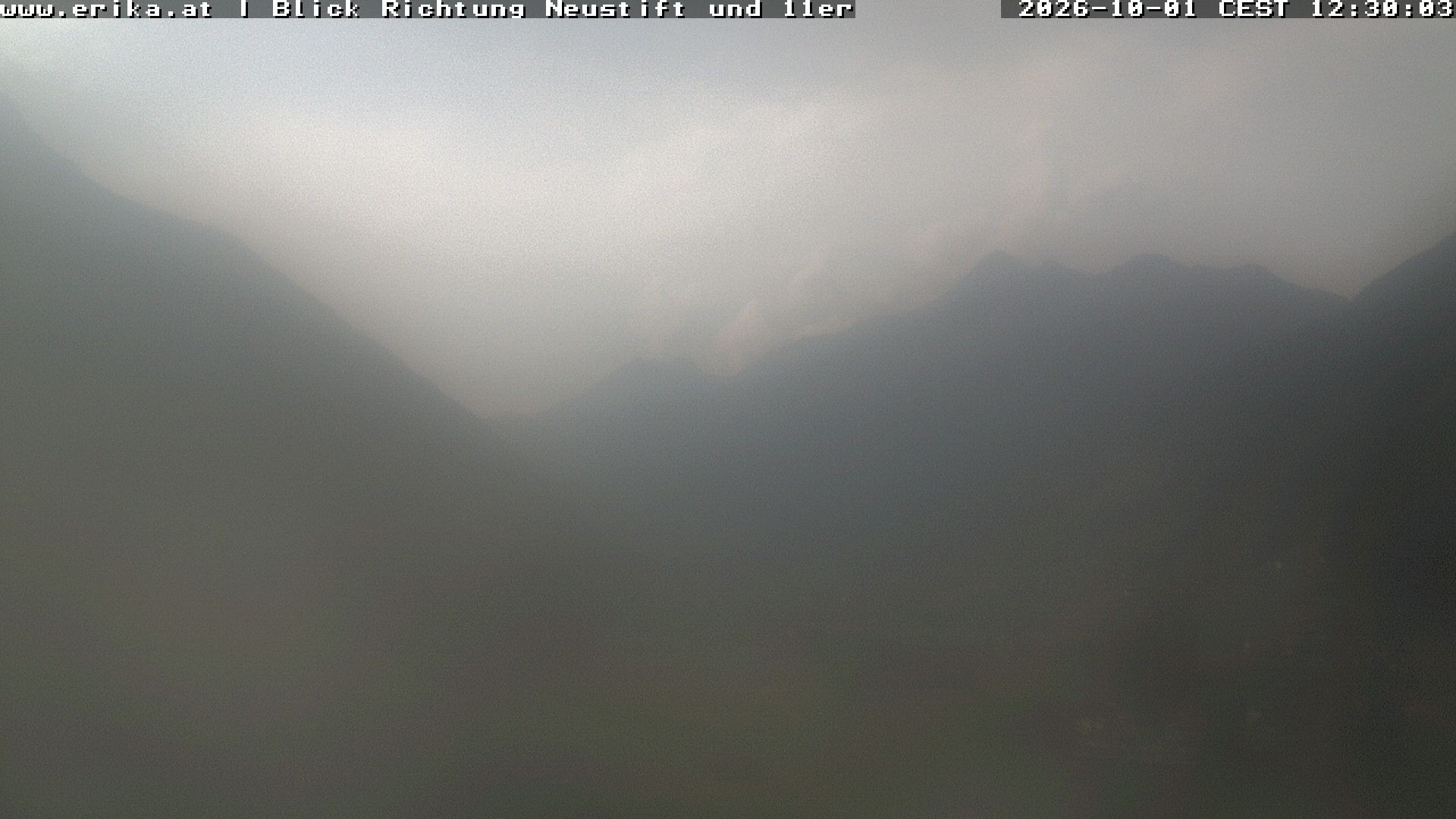Archiv Foto Webcam Neustift: Blick vom Hotel Erika