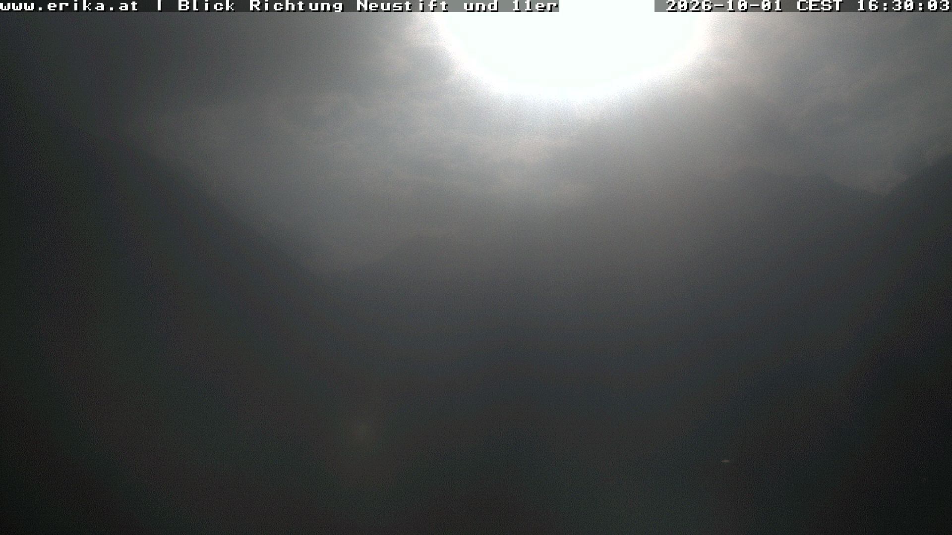 Archiv Foto Webcam Neustift: Blick vom Hotel Erika