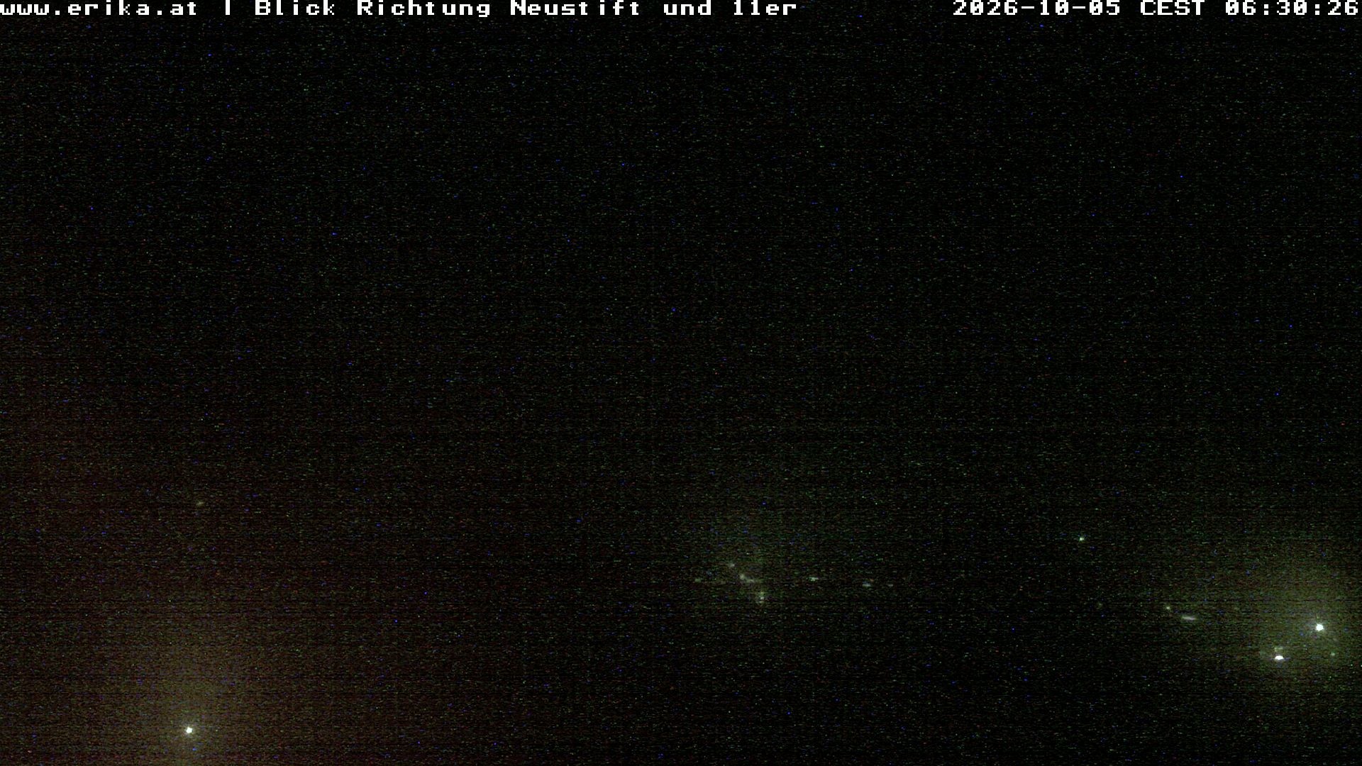 Archiv Foto Webcam Neustift: Blick vom Hotel Erika