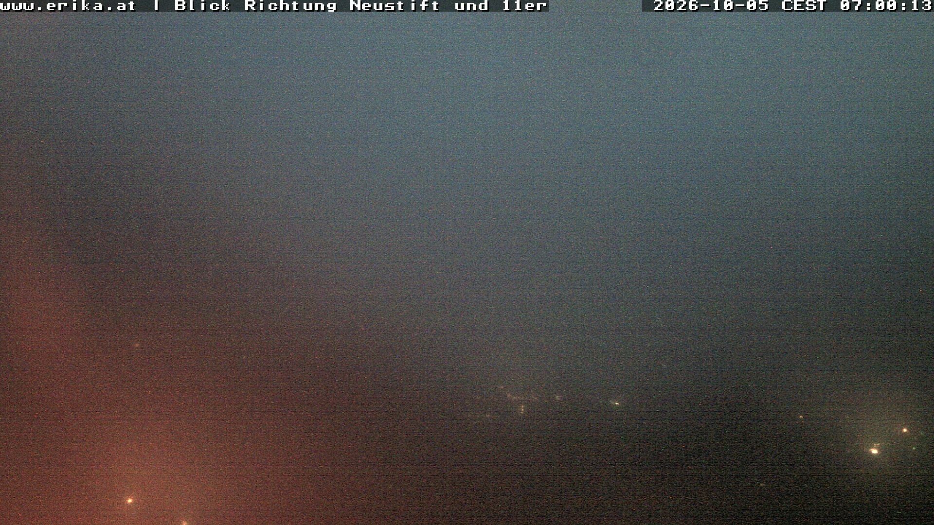 Archiv Foto Webcam Neustift: Blick vom Hotel Erika