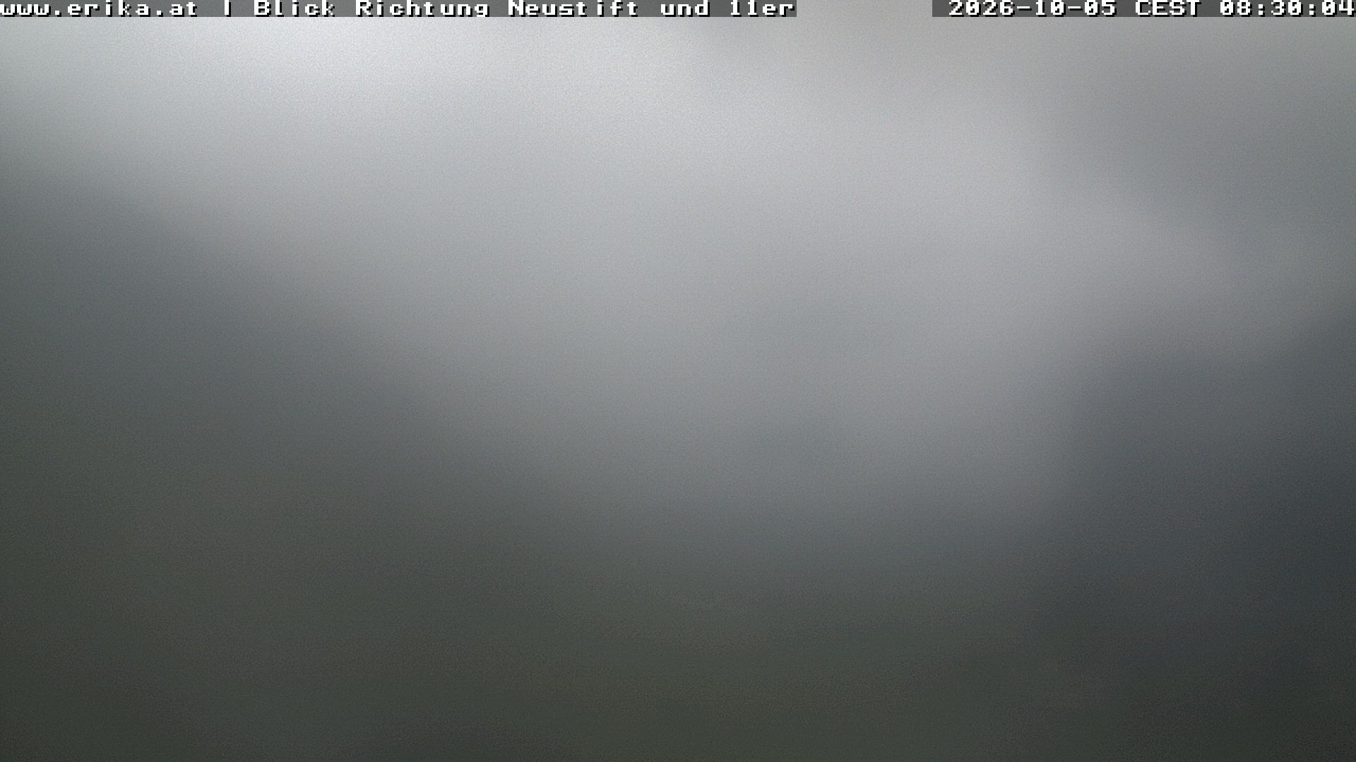 Archiv Foto Webcam Neustift: Blick vom Hotel Erika