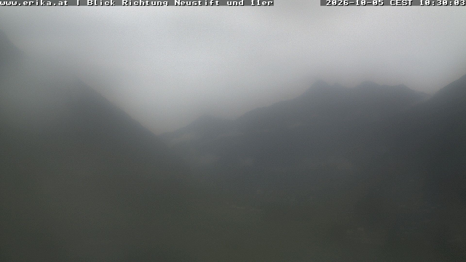 Archiv Foto Webcam Neustift: Blick vom Hotel Erika