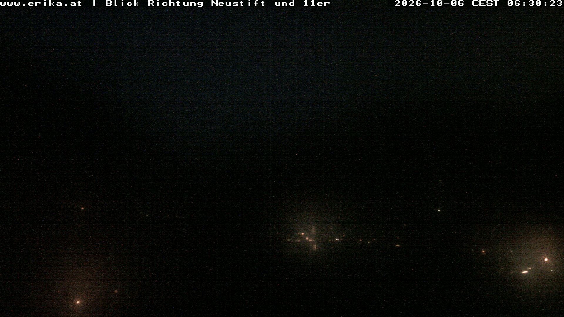 Archiv Foto Webcam Neustift: Blick vom Hotel Erika