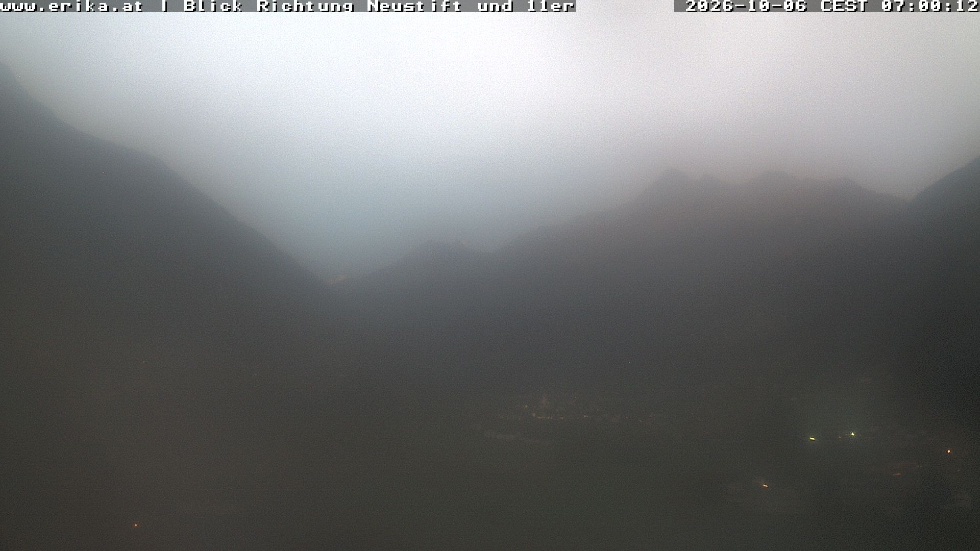 Archiv Foto Webcam Neustift: Blick vom Hotel Erika