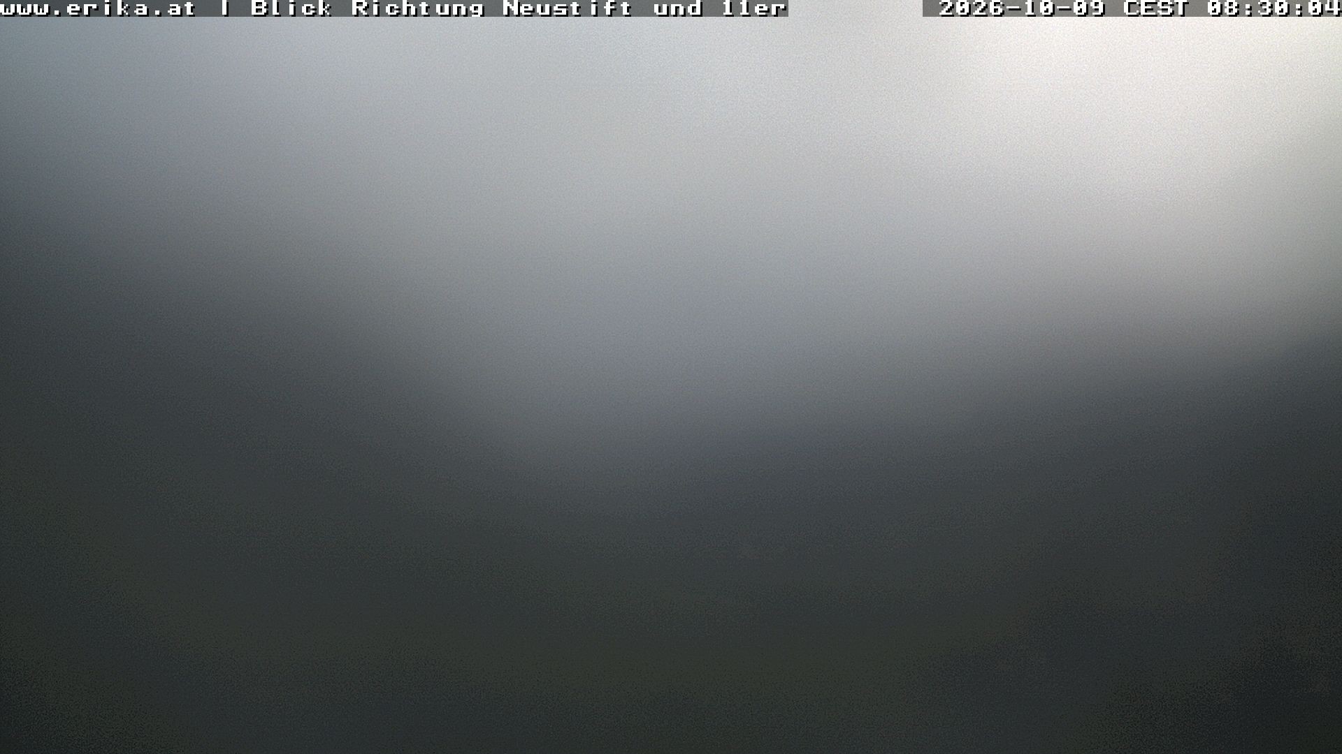 Archived image Webcam Neustift: View of the Stubai Glacier