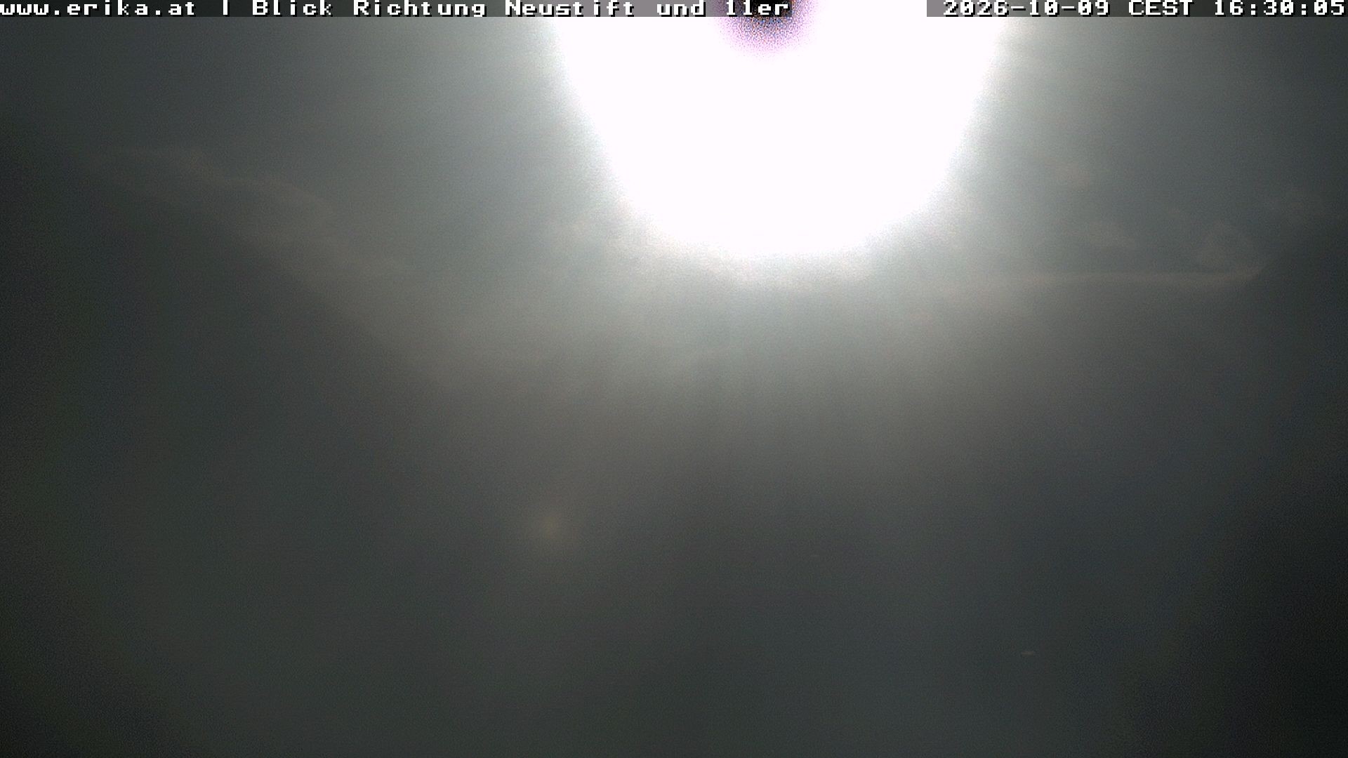 Archived image Webcam Neustift: View of the Stubai Glacier