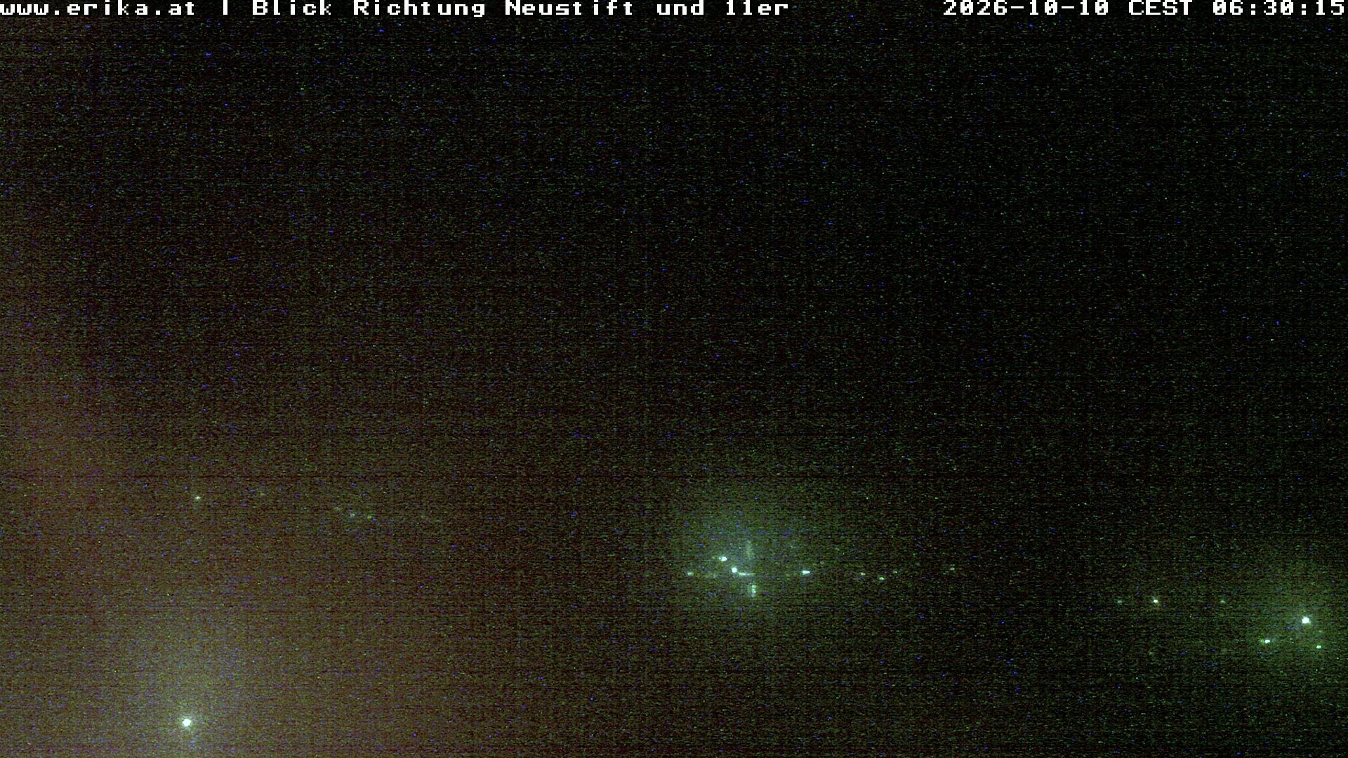 Archiv Foto Webcam Neustift: Blick vom Hotel Erika