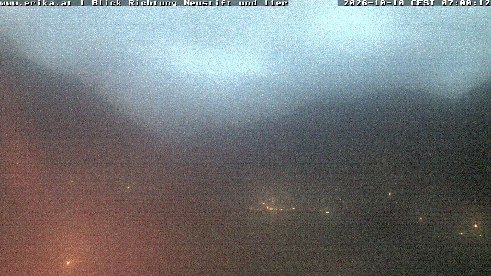 Archiv Foto Webcam Neustift: Blick vom Hotel Erika