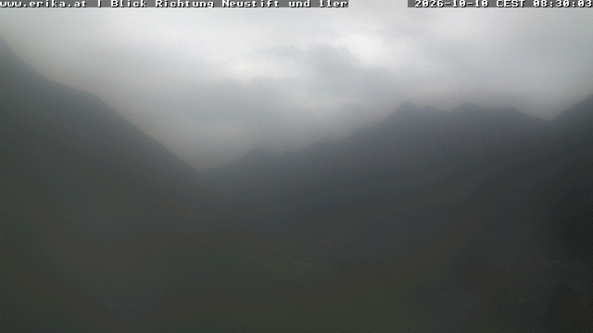 Archiv Foto Webcam Neustift: Blick vom Hotel Erika