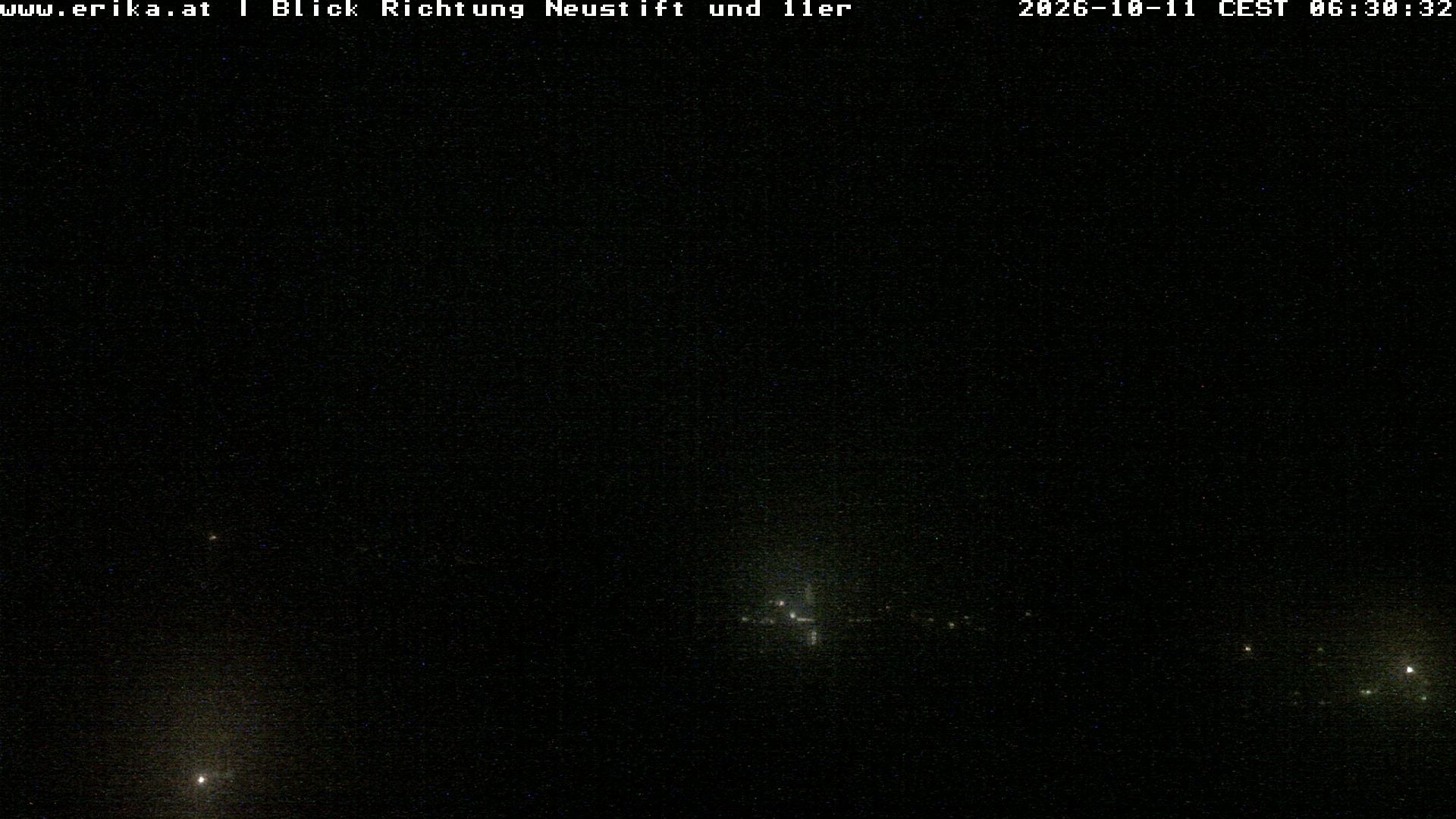 Archiv Foto Webcam Neustift: Blick vom Hotel Erika