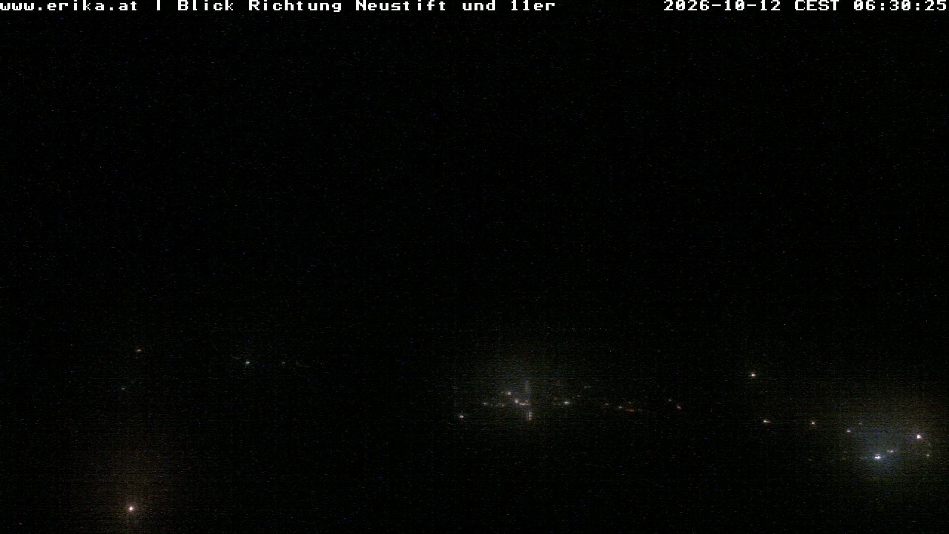 Archiv Foto Webcam Neustift: Blick vom Hotel Erika