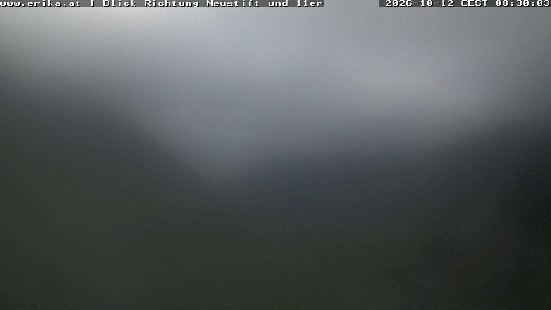 Archiv Foto Webcam Neustift: Blick vom Hotel Erika