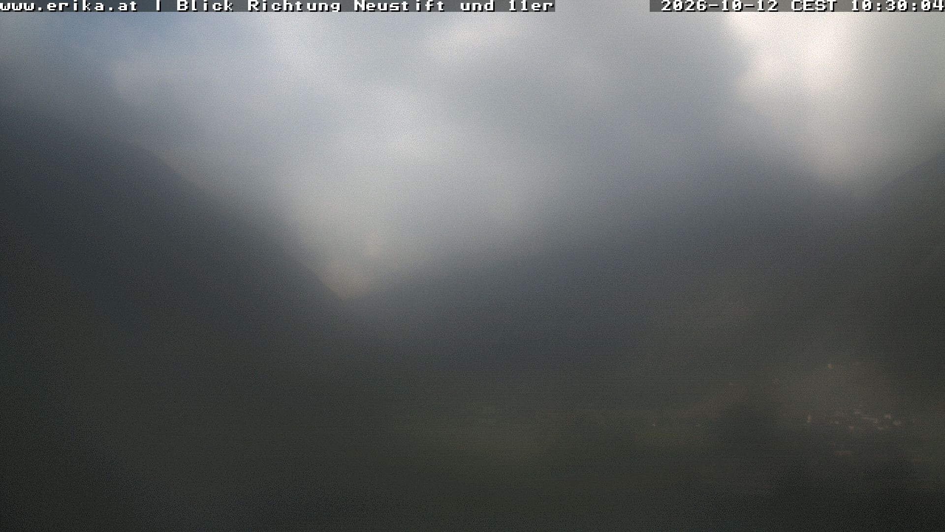 Archiv Foto Webcam Neustift: Blick vom Hotel Erika