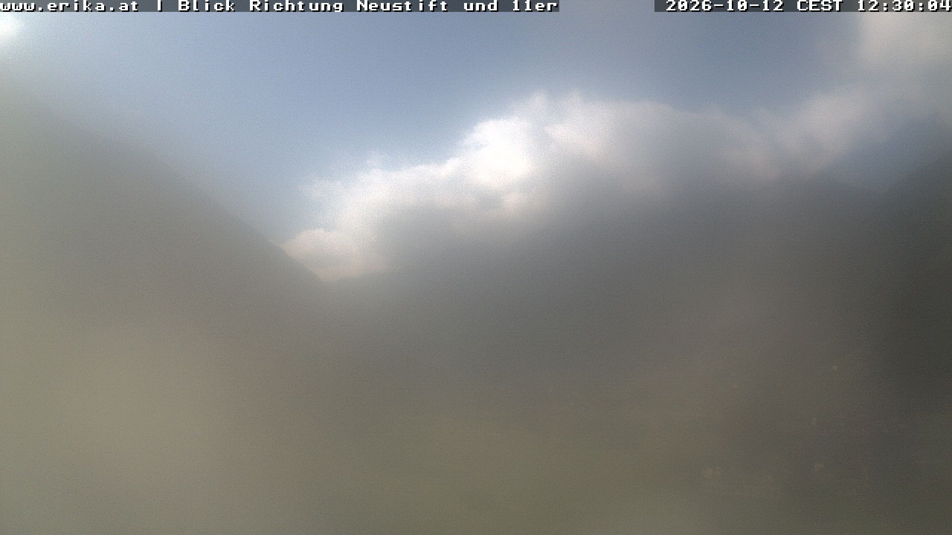 Archiv Foto Webcam Neustift: Blick vom Hotel Erika