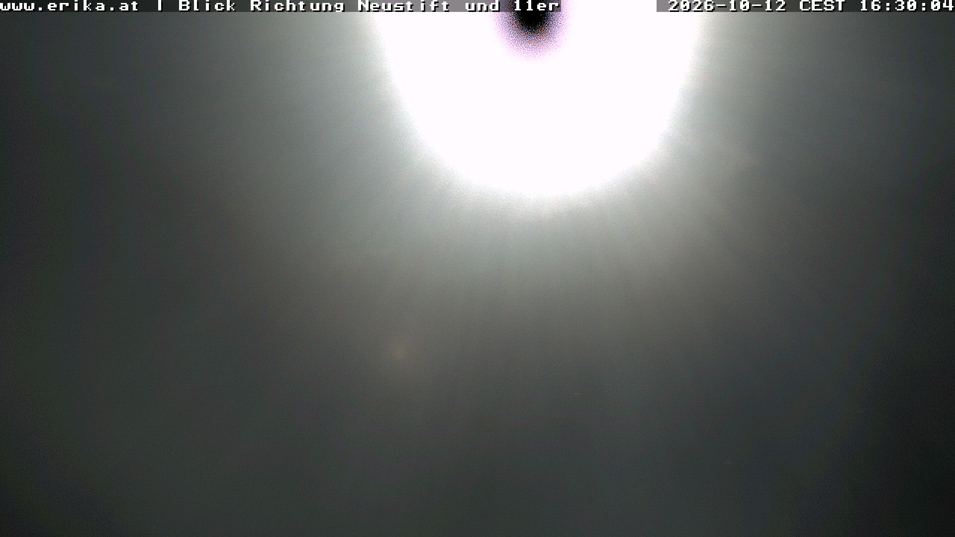 Archiv Foto Webcam Neustift: Blick vom Hotel Erika