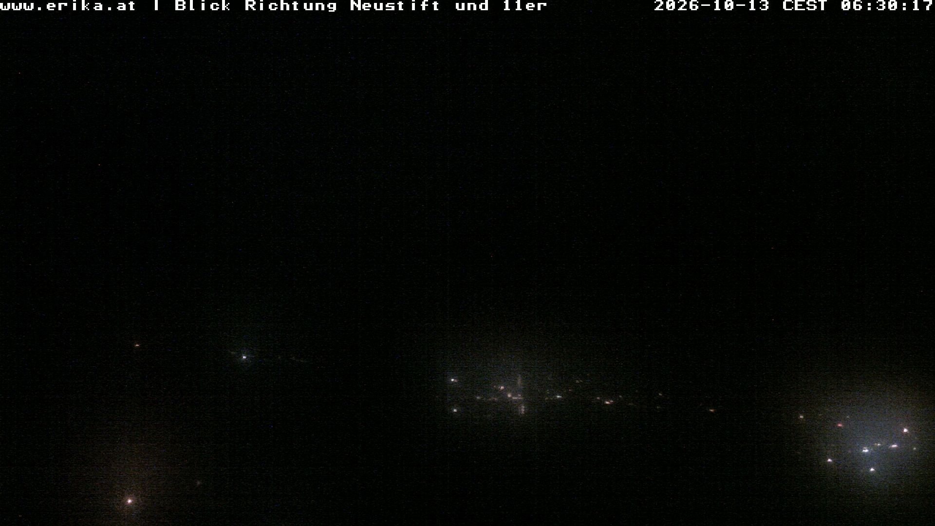 Archiv Foto Webcam Neustift: Blick vom Hotel Erika