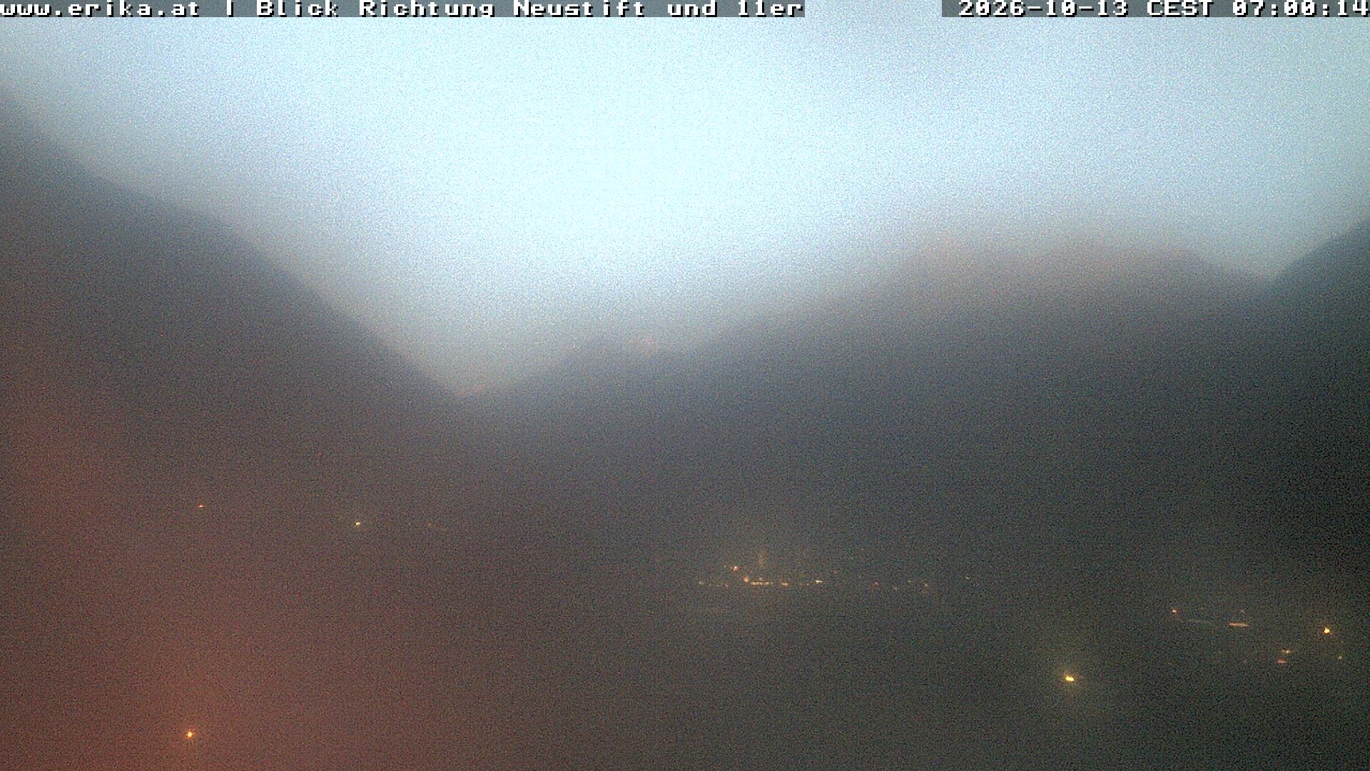 Archiv Foto Webcam Neustift: Blick vom Hotel Erika