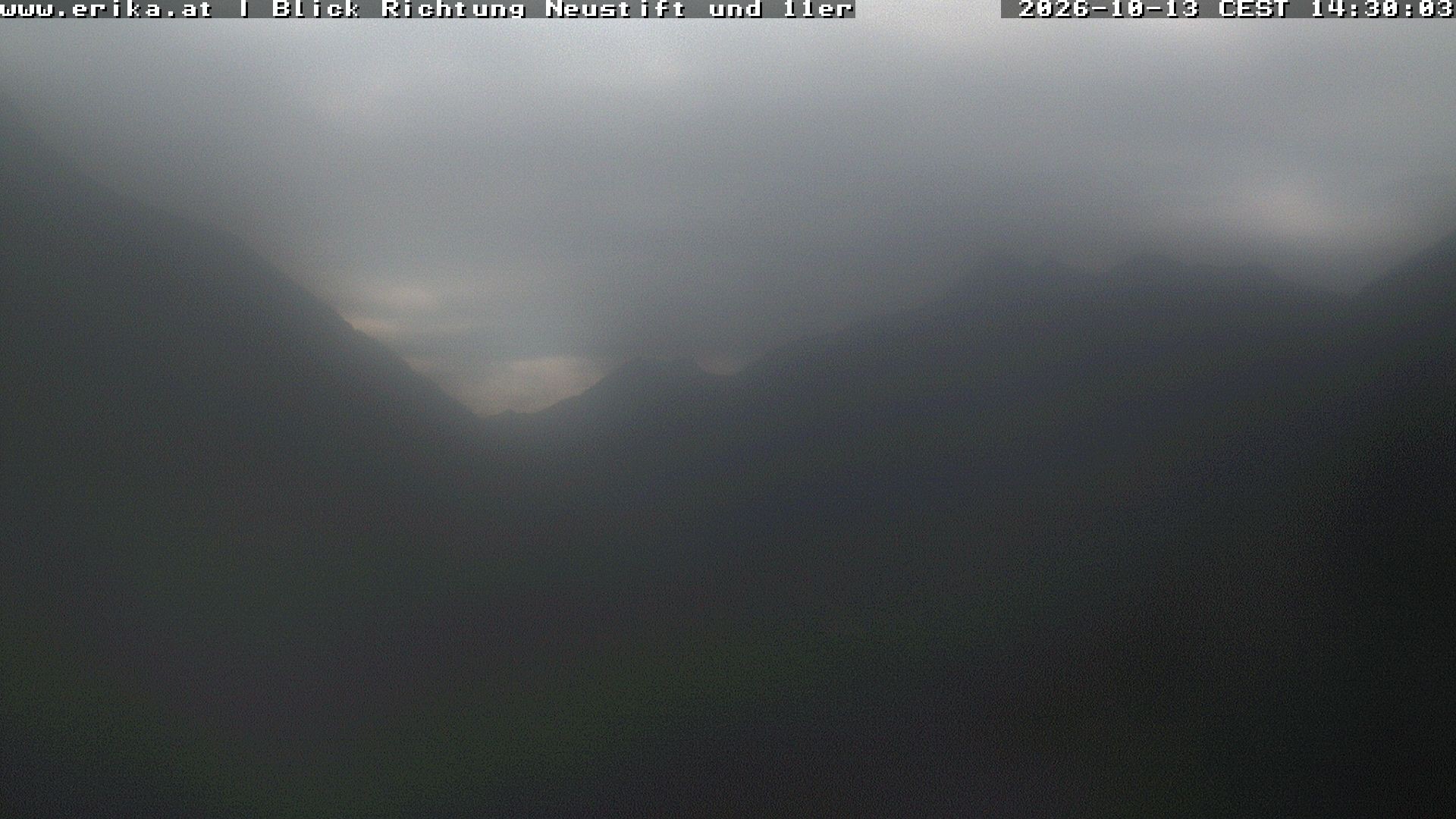 Archiv Foto Webcam Neustift: Blick vom Hotel Erika
