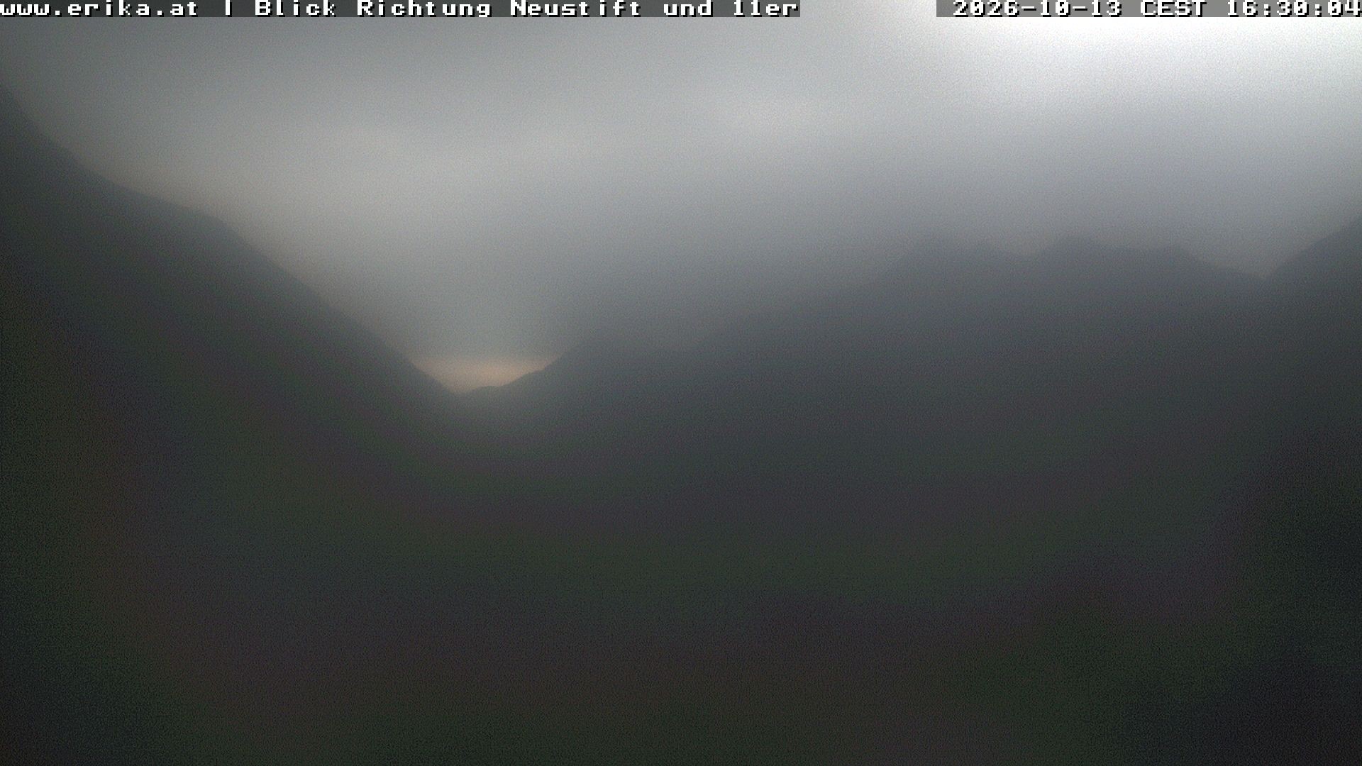 Archiv Foto Webcam Neustift: Blick vom Hotel Erika