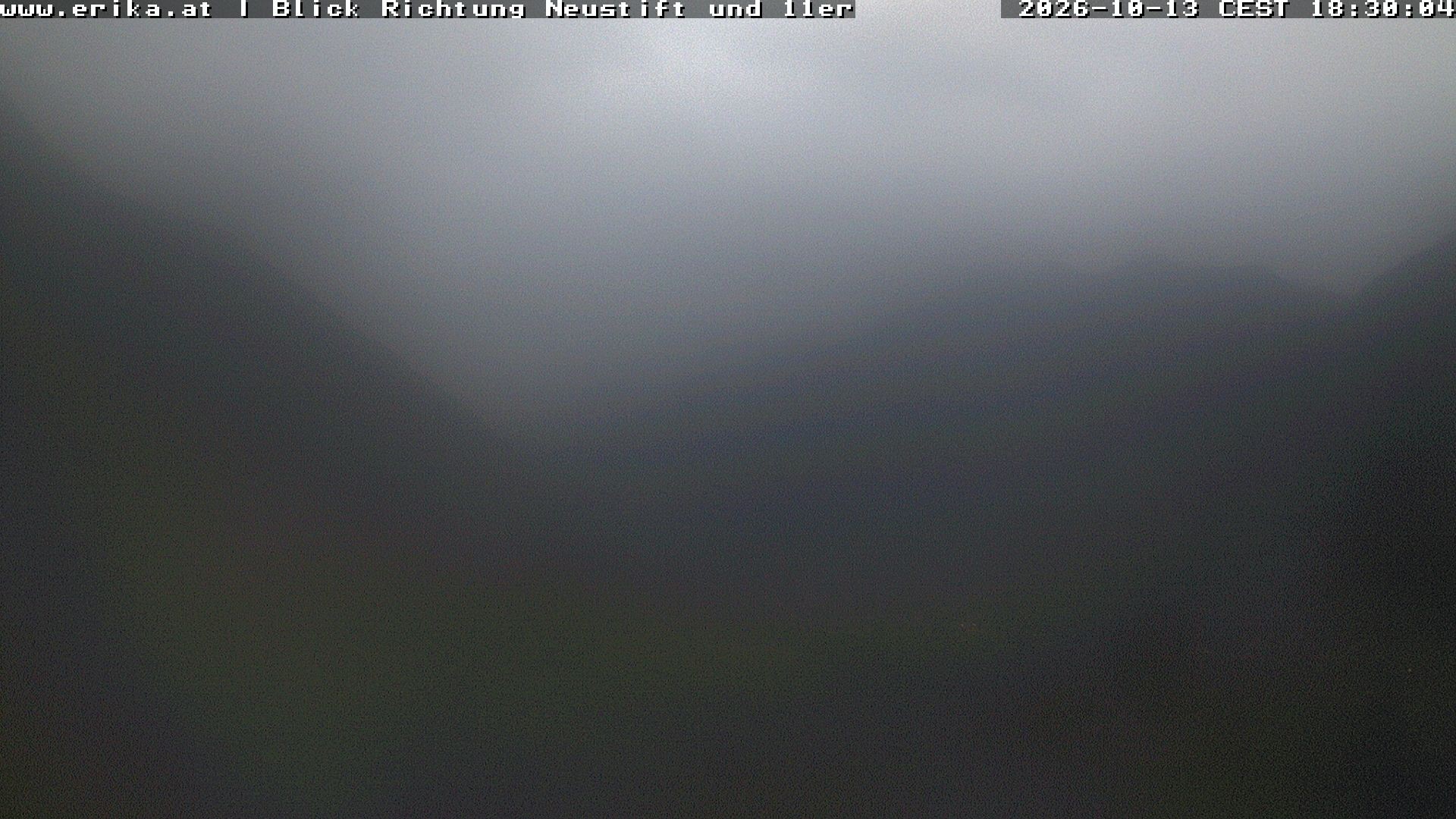 Archiv Foto Webcam Neustift: Blick vom Hotel Erika
