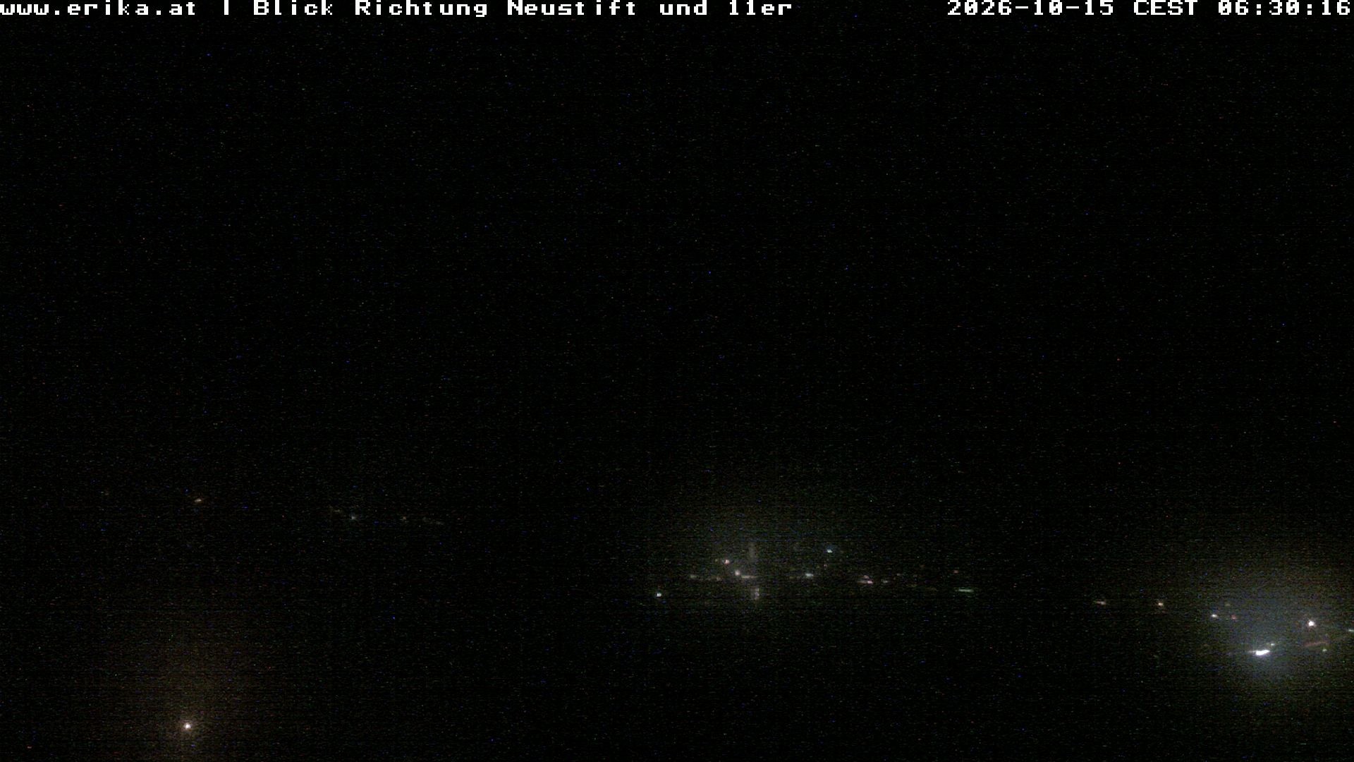 Archiv Foto Webcam Neustift: Blick vom Hotel Erika