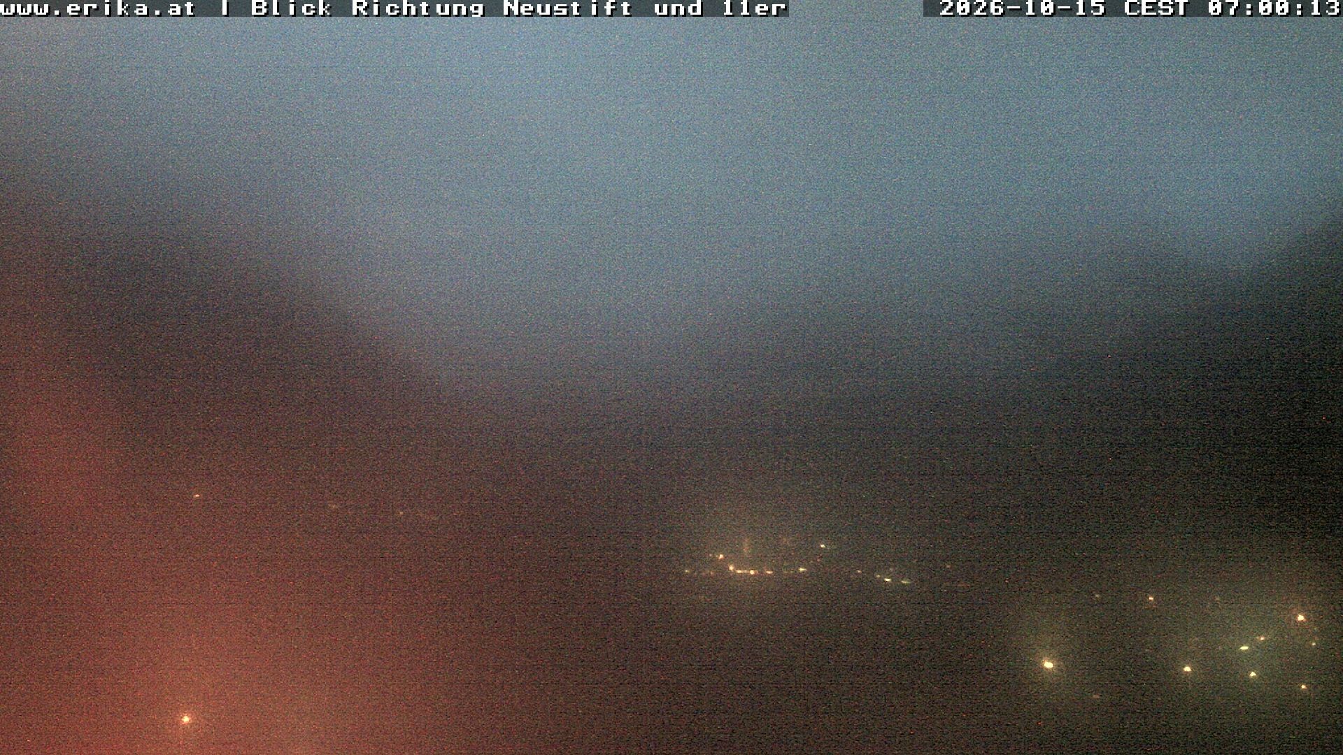 Archiv Foto Webcam Neustift: Blick vom Hotel Erika