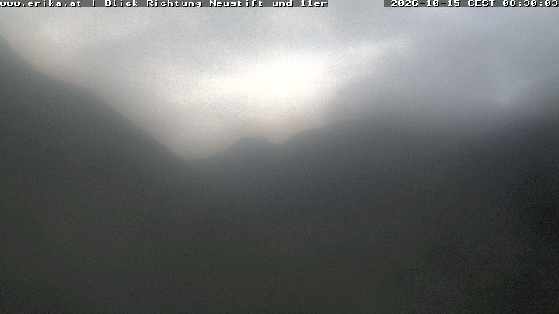 Archiv Foto Webcam Neustift: Blick vom Hotel Erika