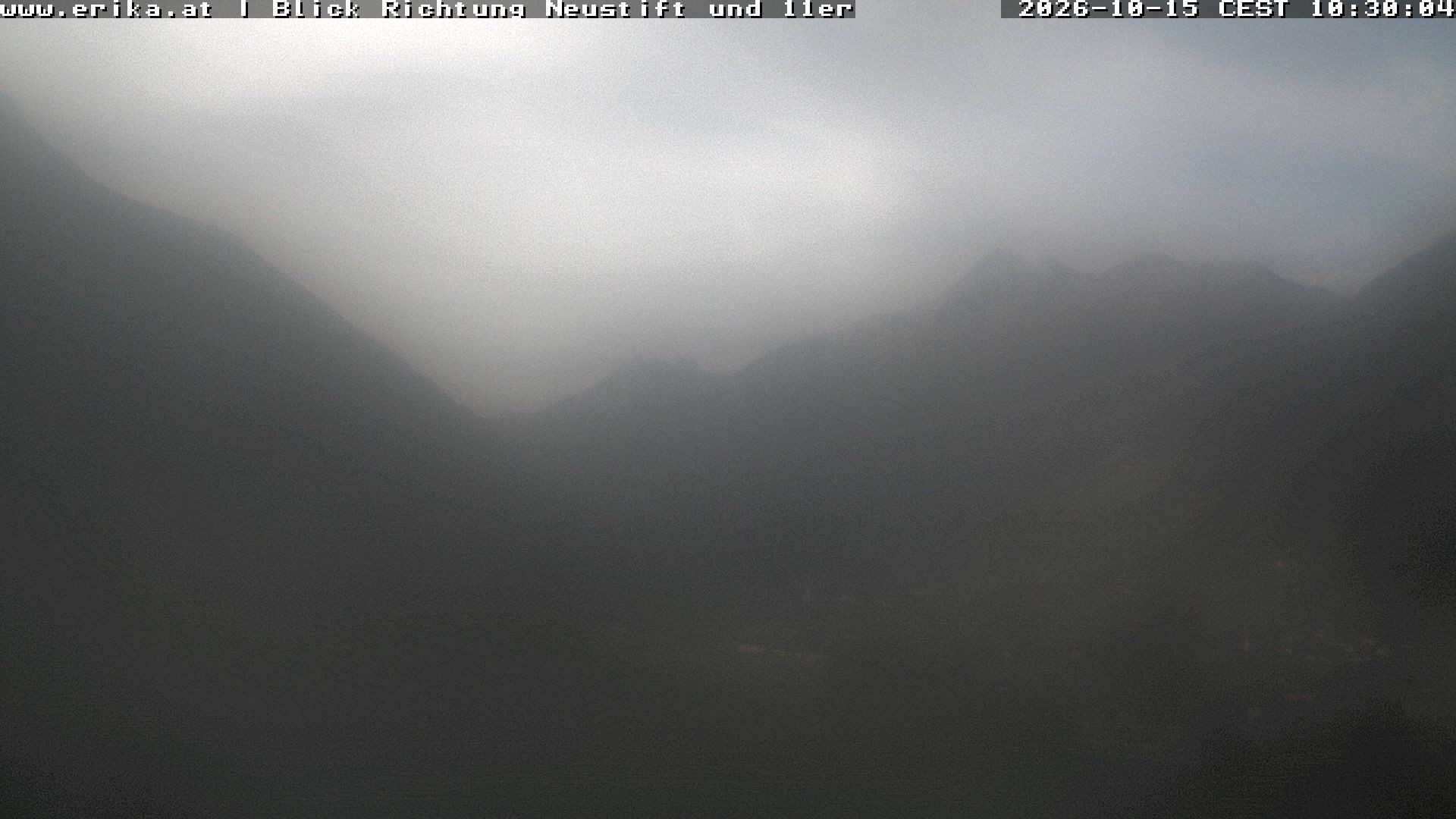 Archiv Foto Webcam Neustift: Blick vom Hotel Erika