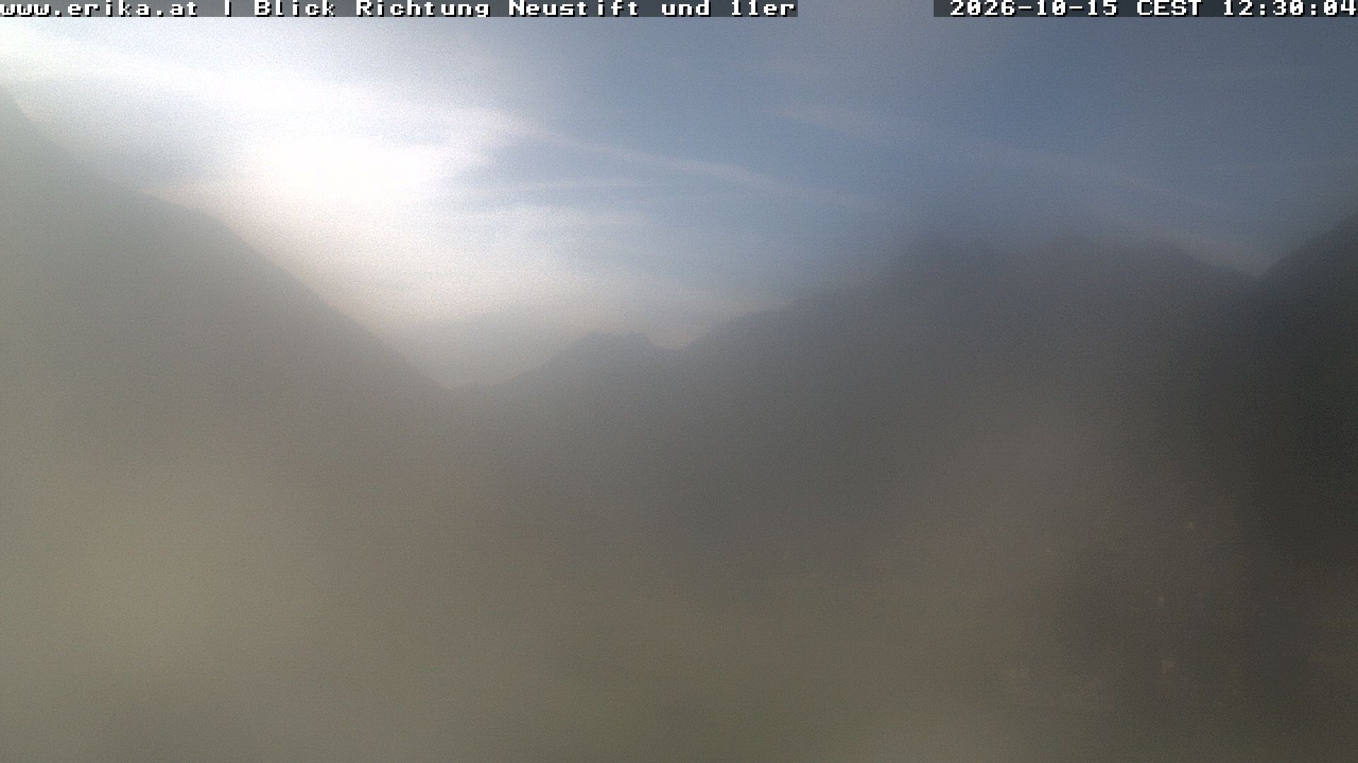 Archiv Foto Webcam Neustift: Blick vom Hotel Erika