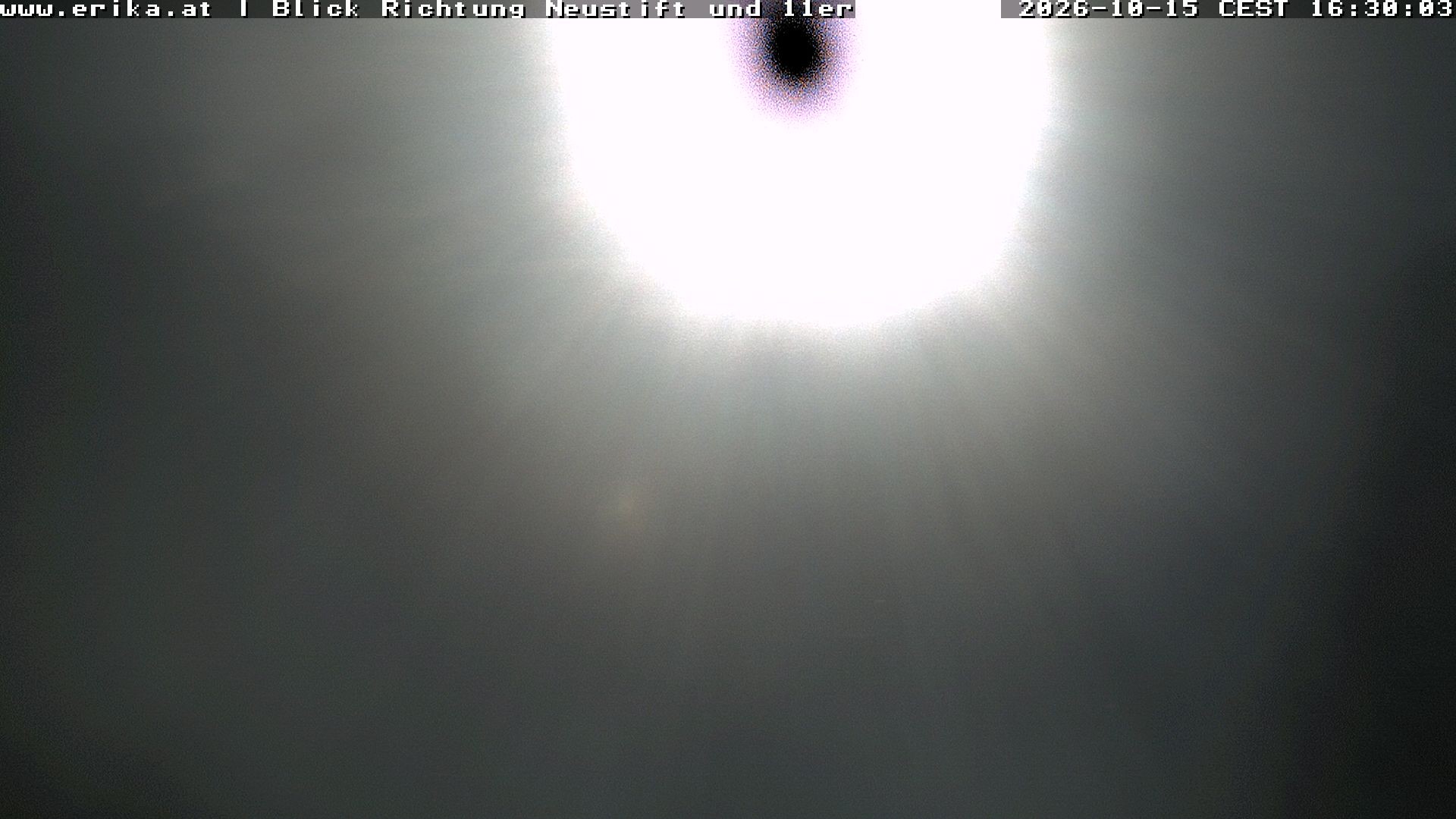 Archiv Foto Webcam Neustift: Blick vom Hotel Erika