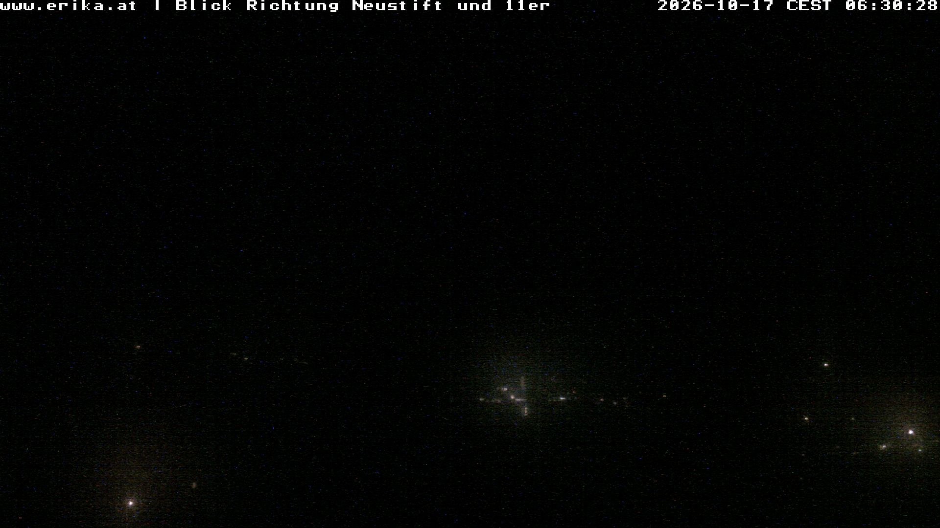 Archiv Foto Webcam Neustift: Blick vom Hotel Erika